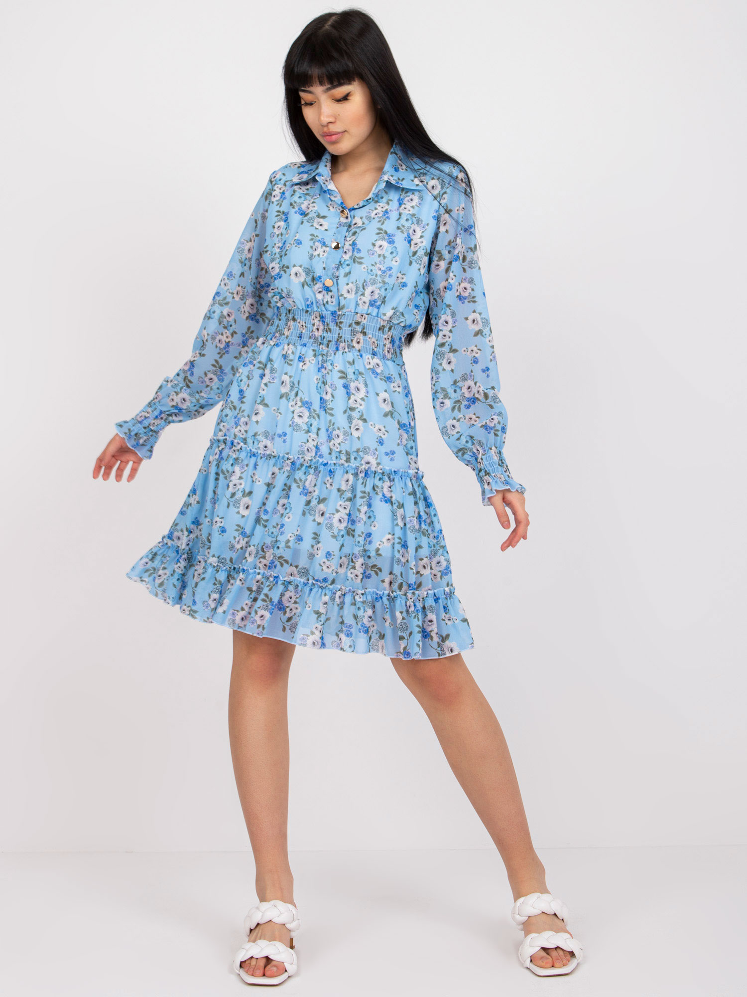 Dress-DHJ-SK-C2212.35-Light Blue