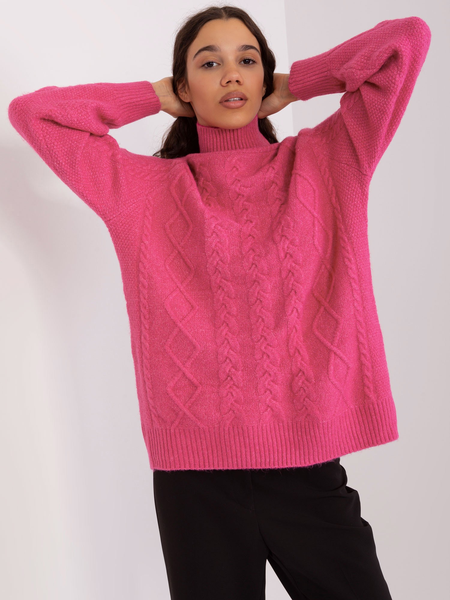 Sweater-AT-SW-2355-2.30X-Dark Pink