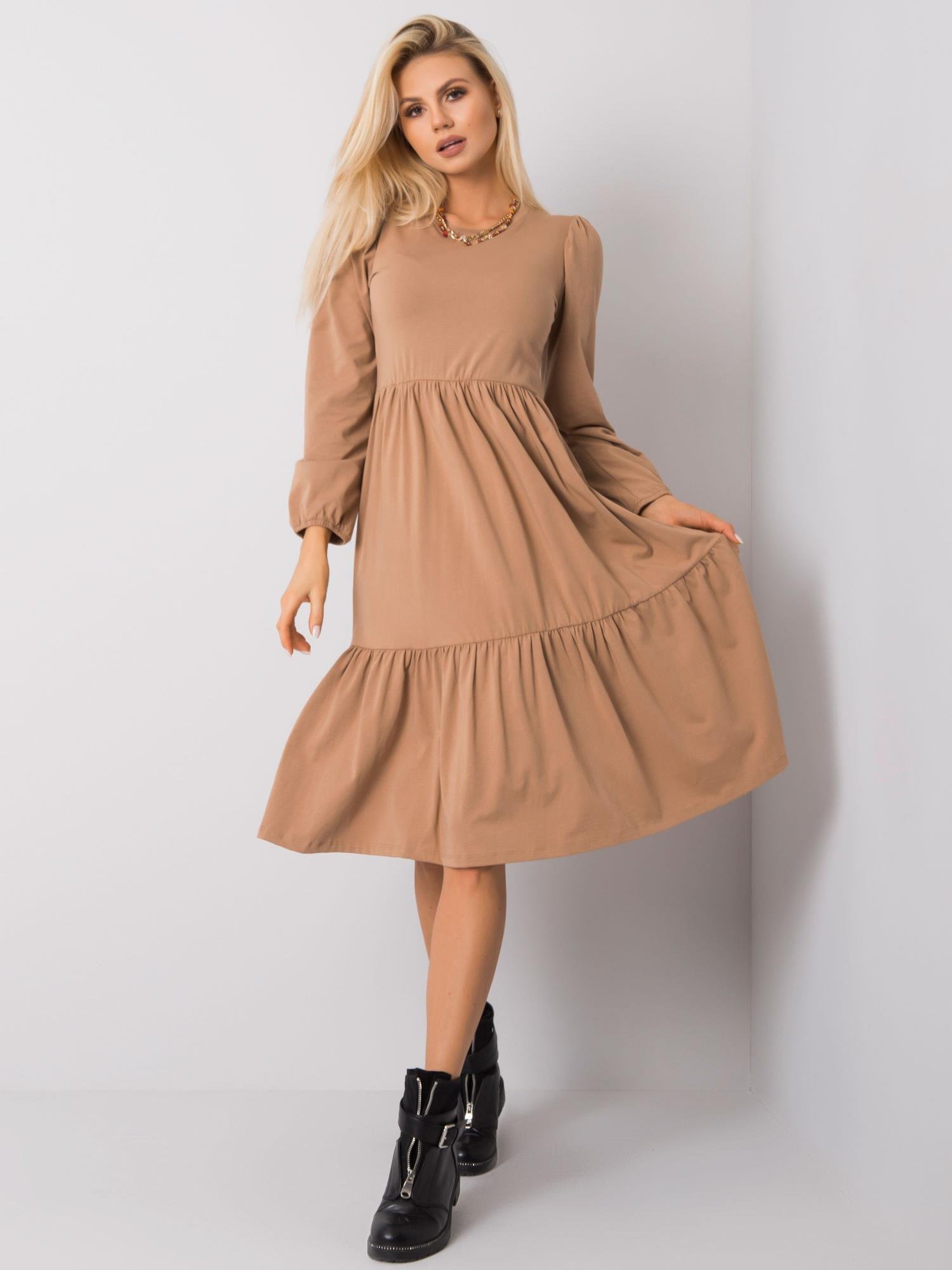 Dress-RV-SK-5832.18X-camel
