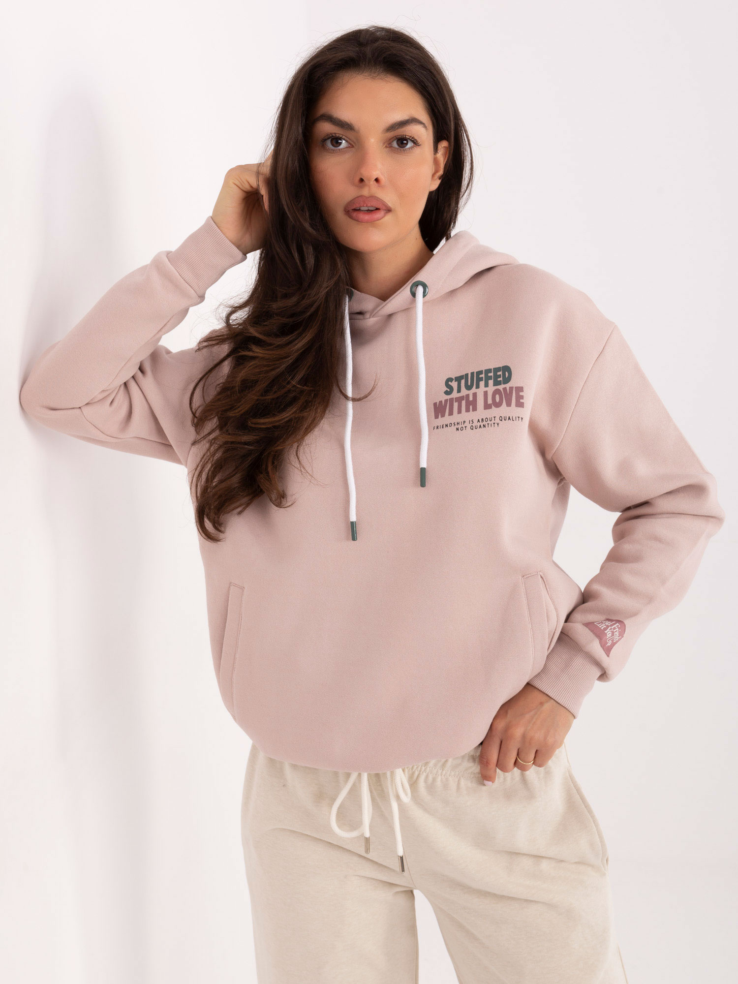 Sweatshirt-D10600BI02420T-dark pink