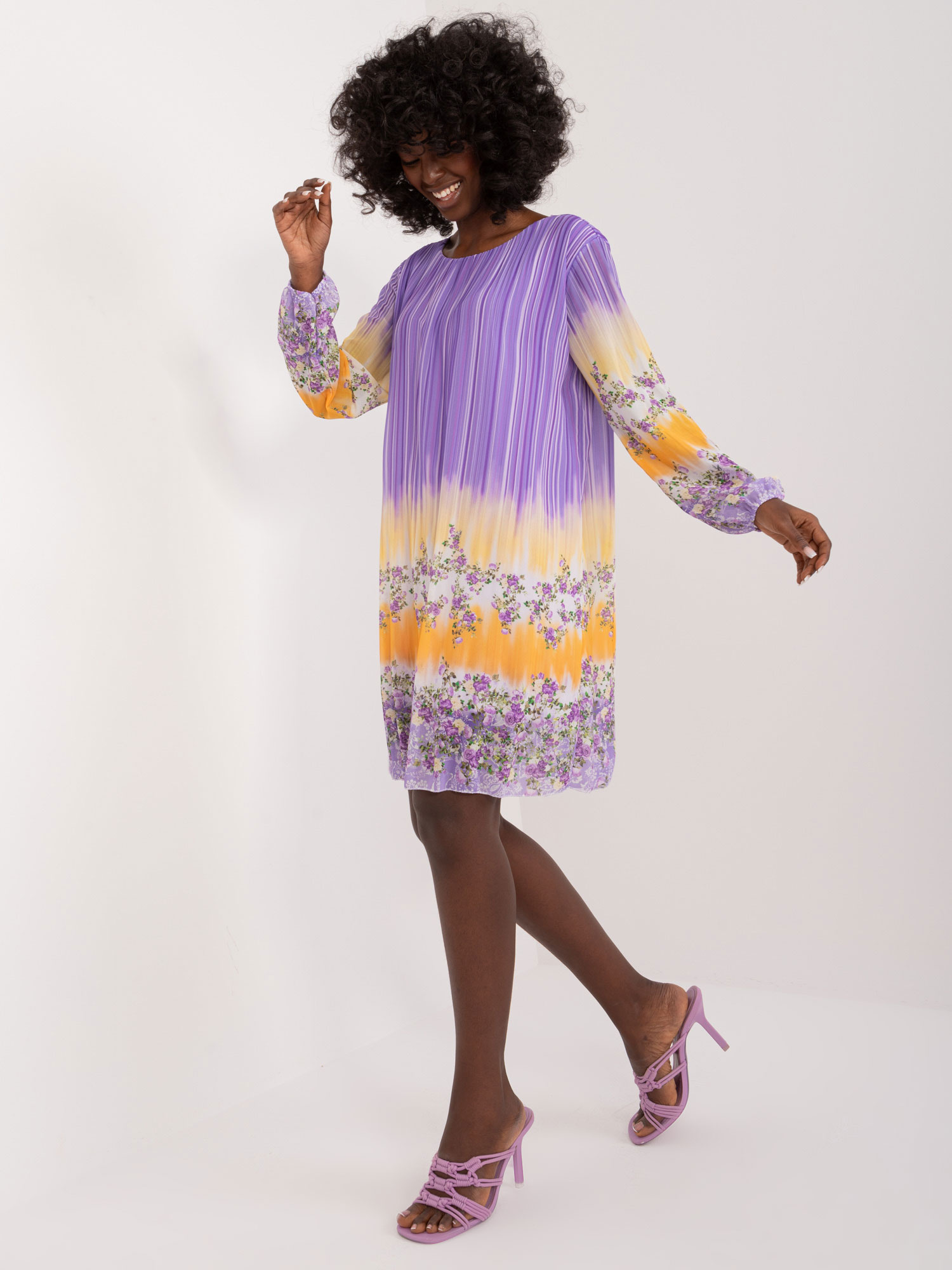 Dress-DHJ-SK-N8524.14X-Purple