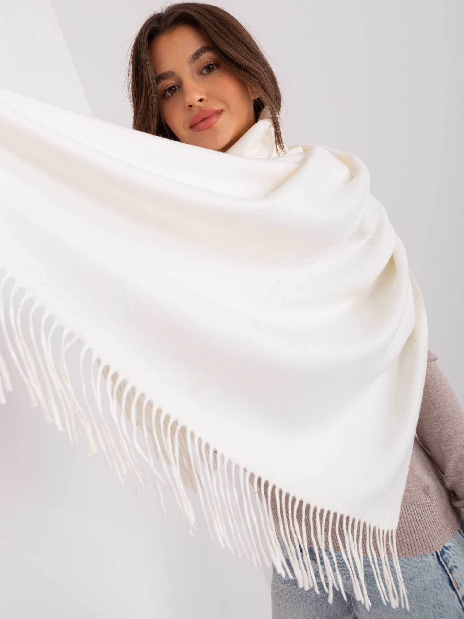 Scarf-AT-SZ-23185.93P-ecru