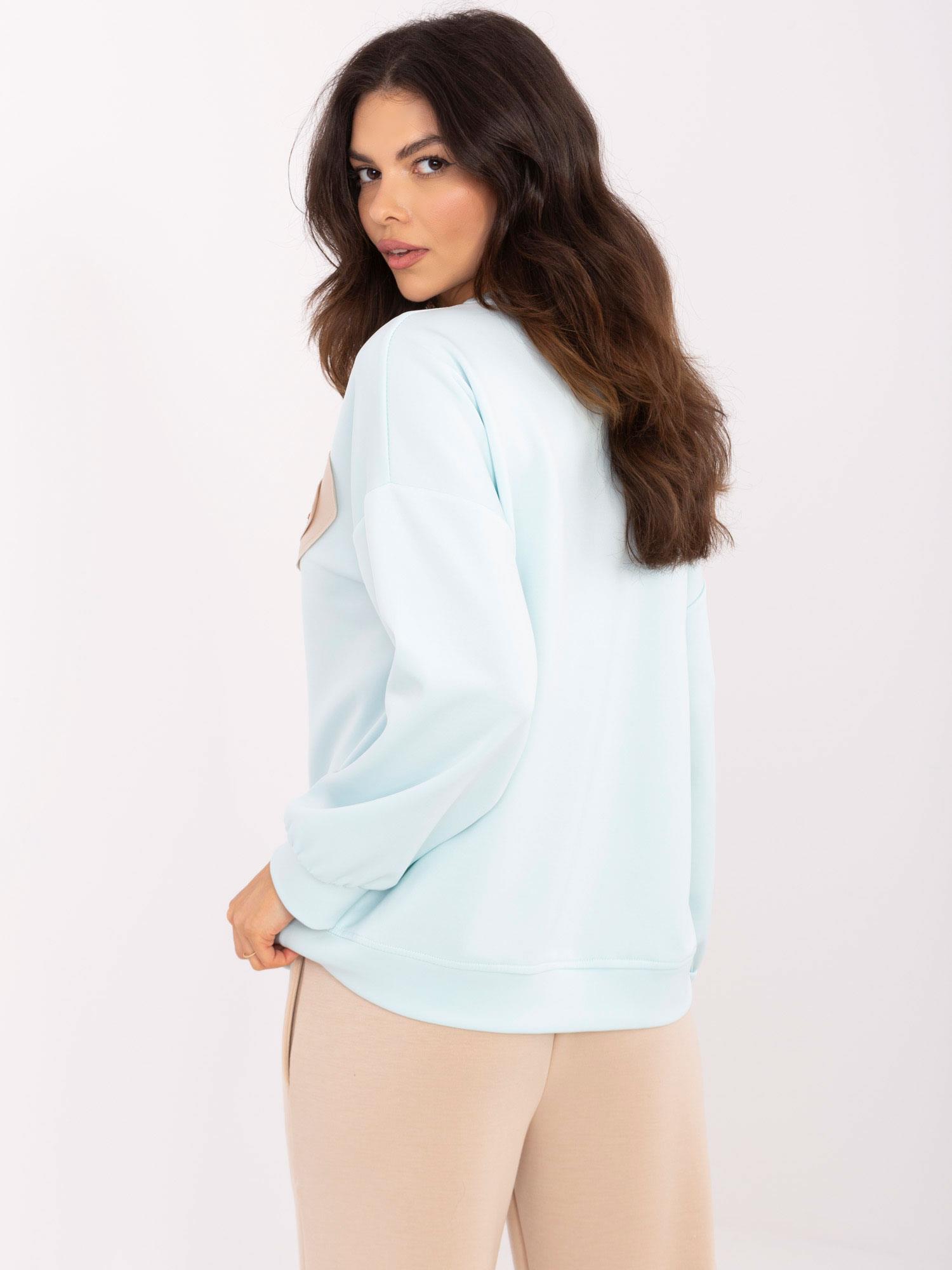 Sweatshirt-DHJ-BL-20322.72-light blue