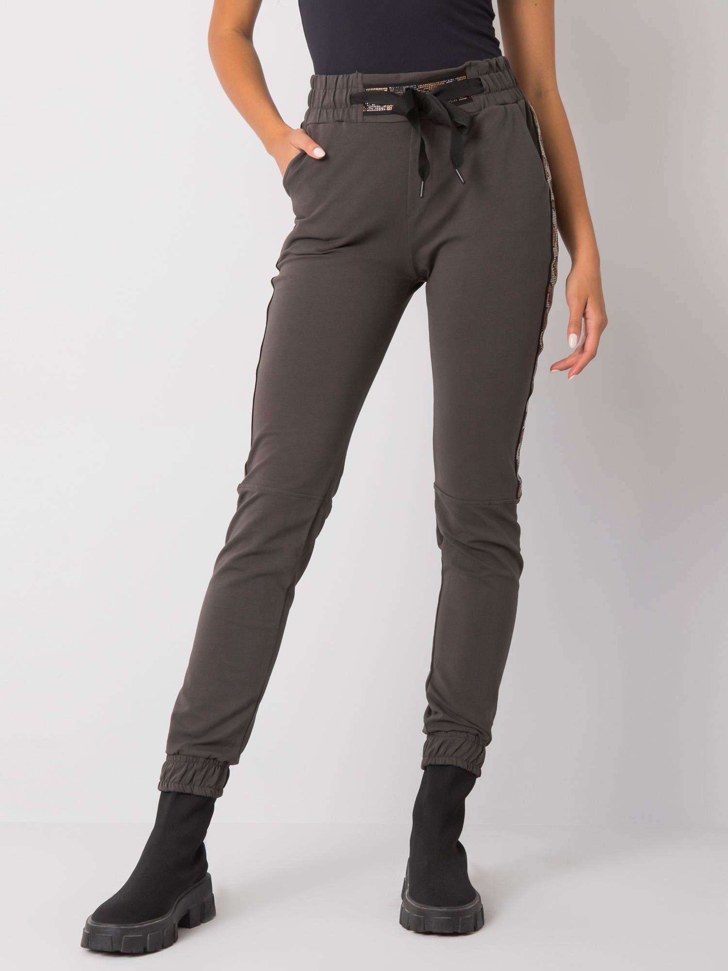 Sweatpants-RV-DR-6891.54-dark khaki