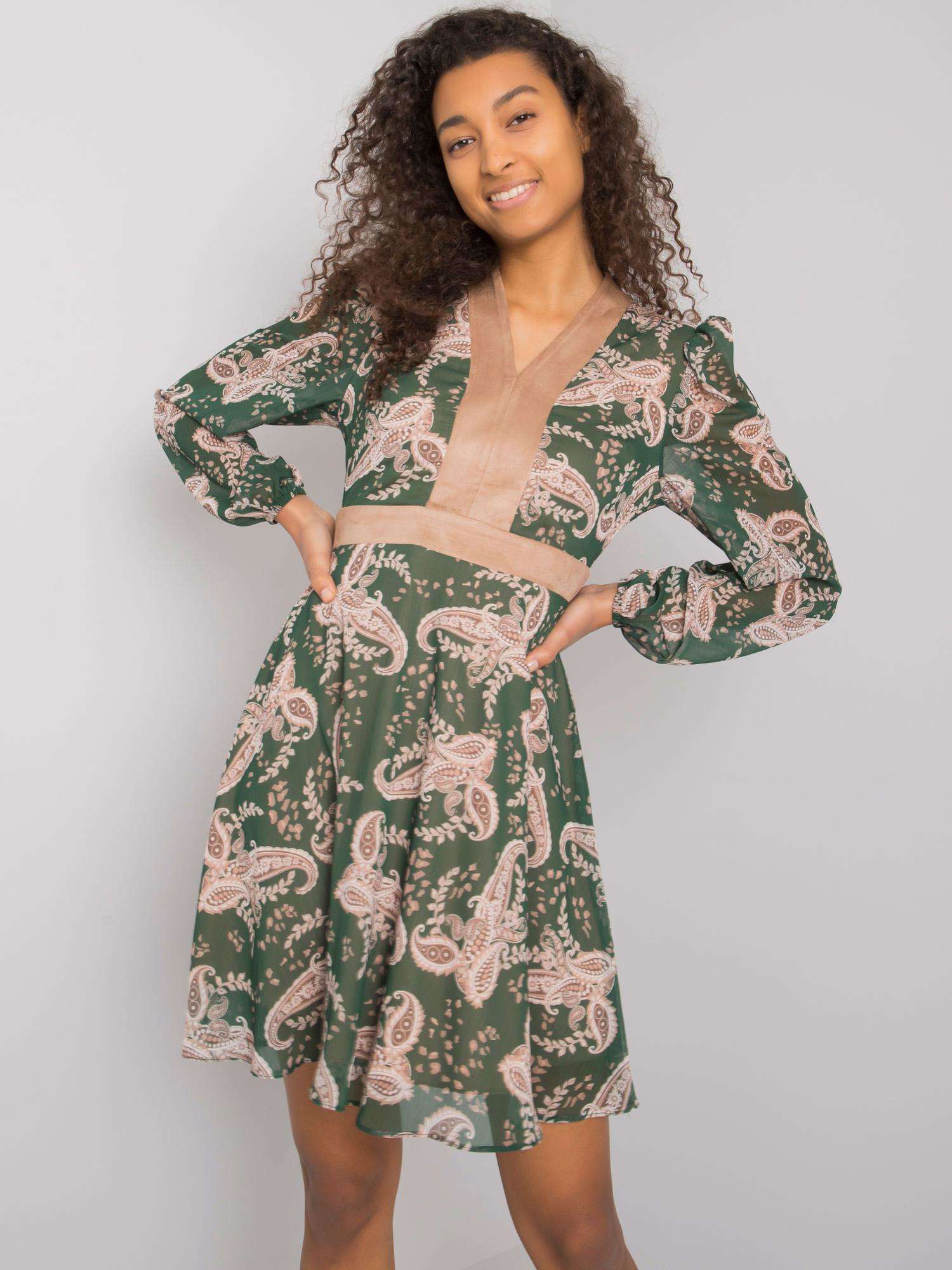 Dress-LC-SK-22K-3035.03P-dark green