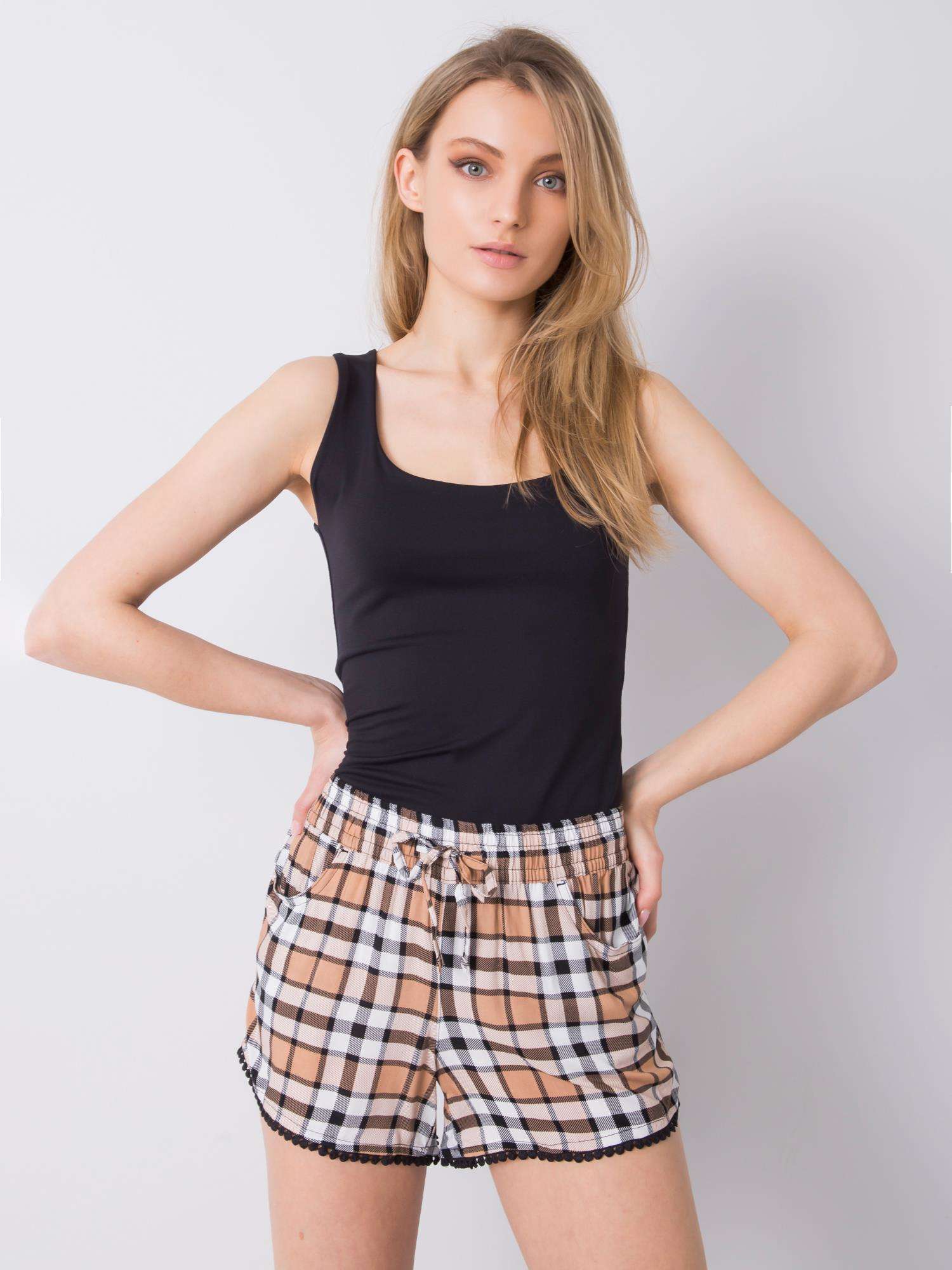 Shorts-D73770M61531KB-light brown