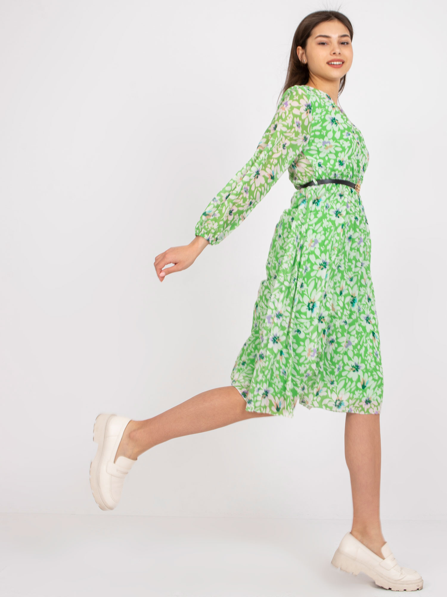 Dress-DHJ-SK-10536A-1.80-Light Green