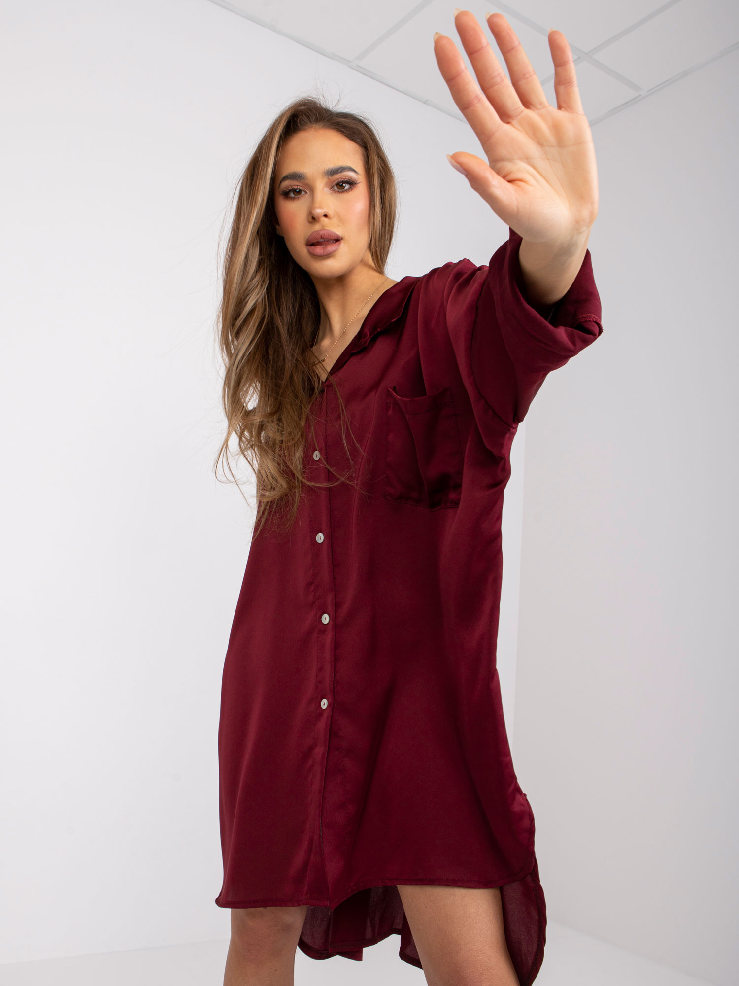 Dress-DHJ-SK-13938-1.63P-burgundy