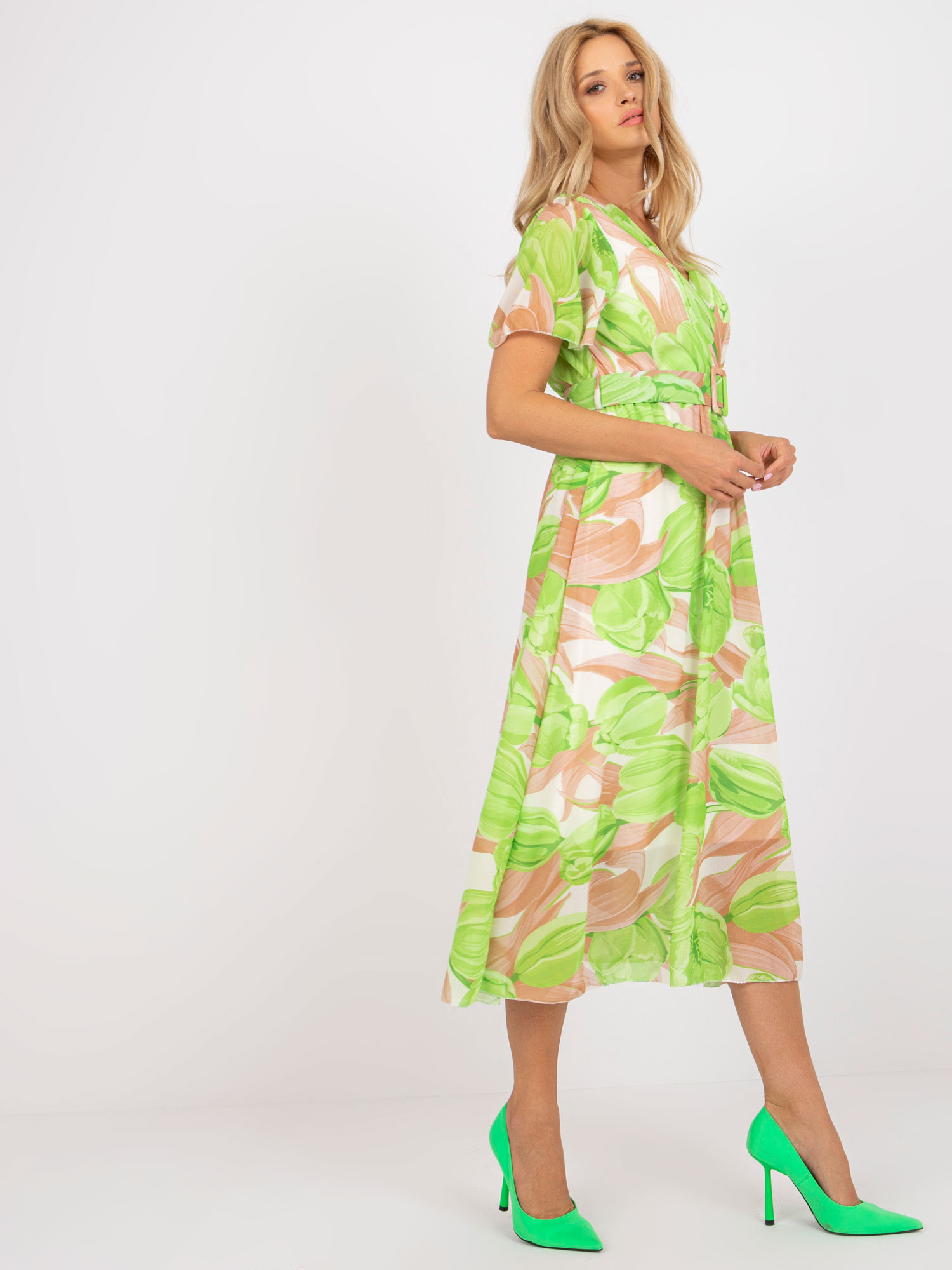 Dress-DHJ-SK-15967.54P-light green