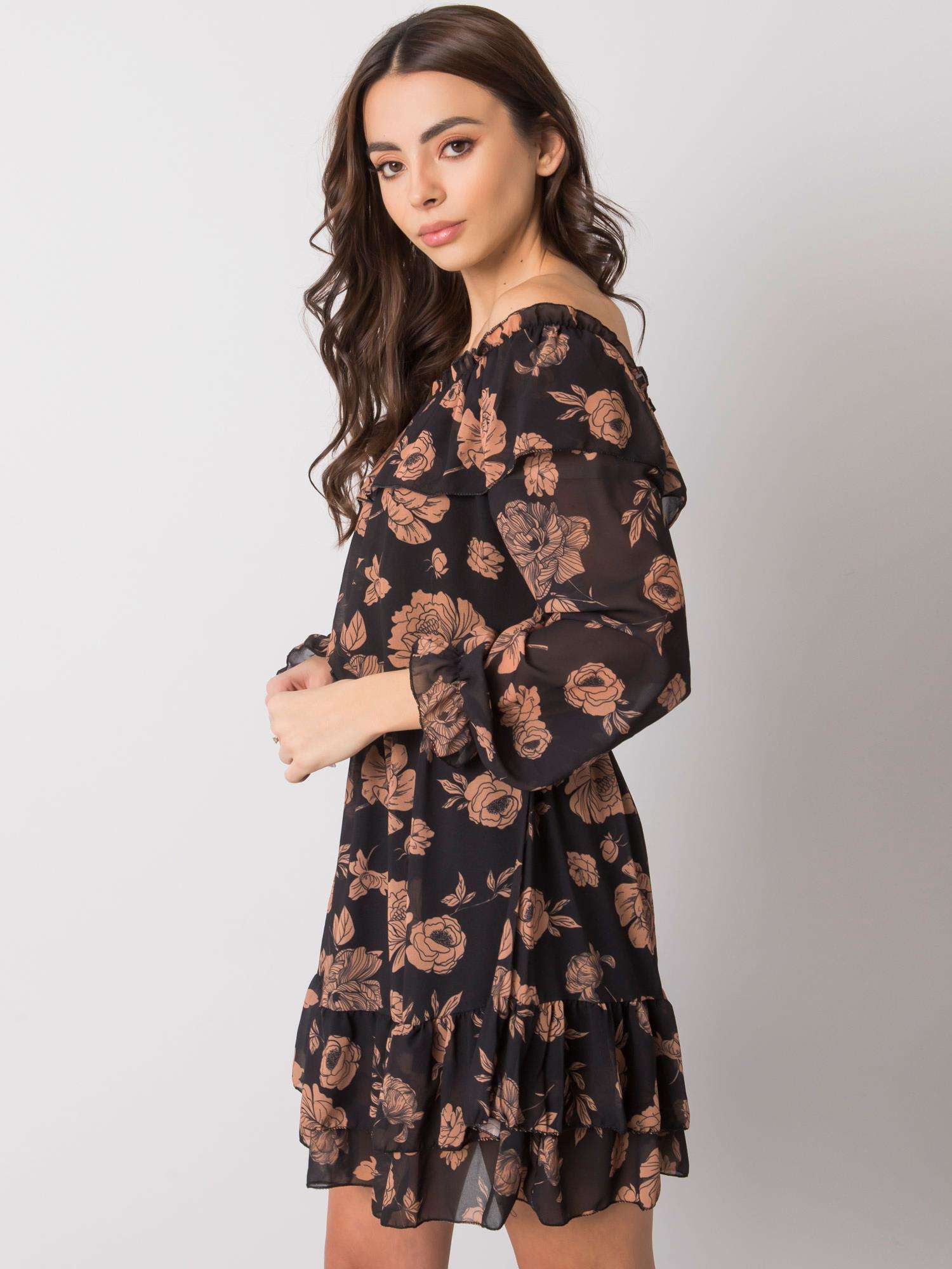 Dress-DHJ-SK-15015.56P-camel