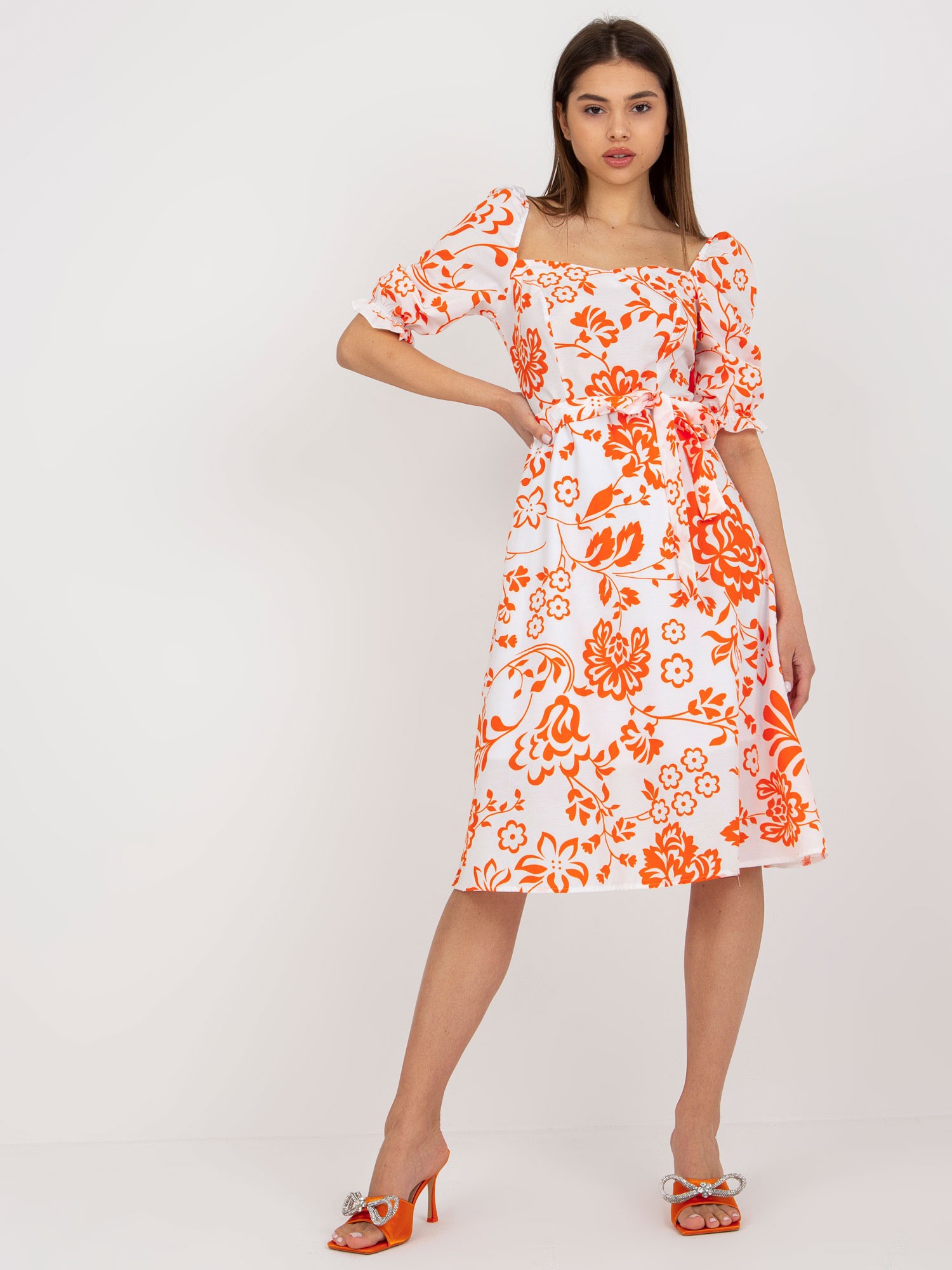 Dress-LK-SK-508944.45P-Orange