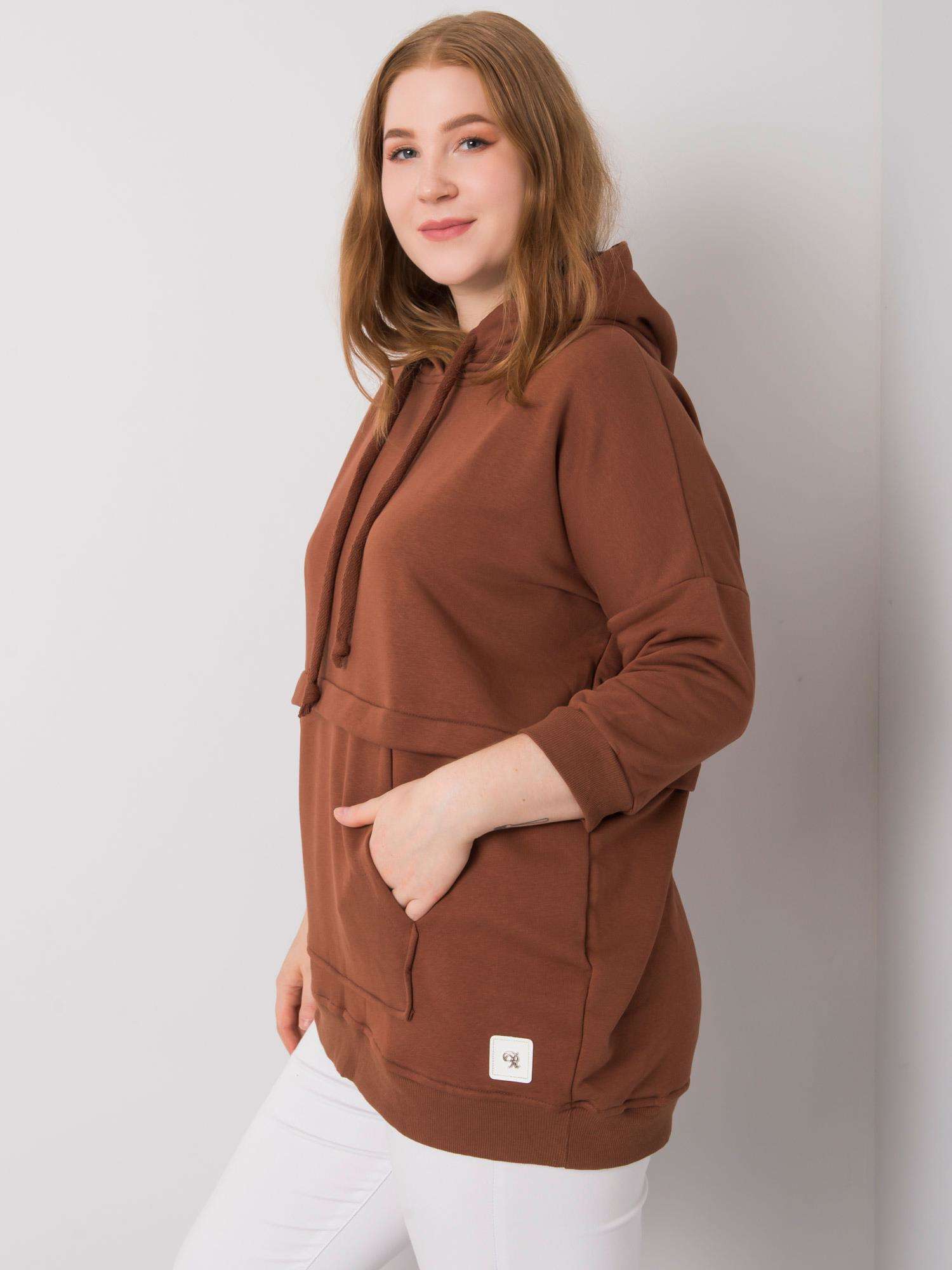 Sweatshirt-RV-BL-6917.74P-dark brown