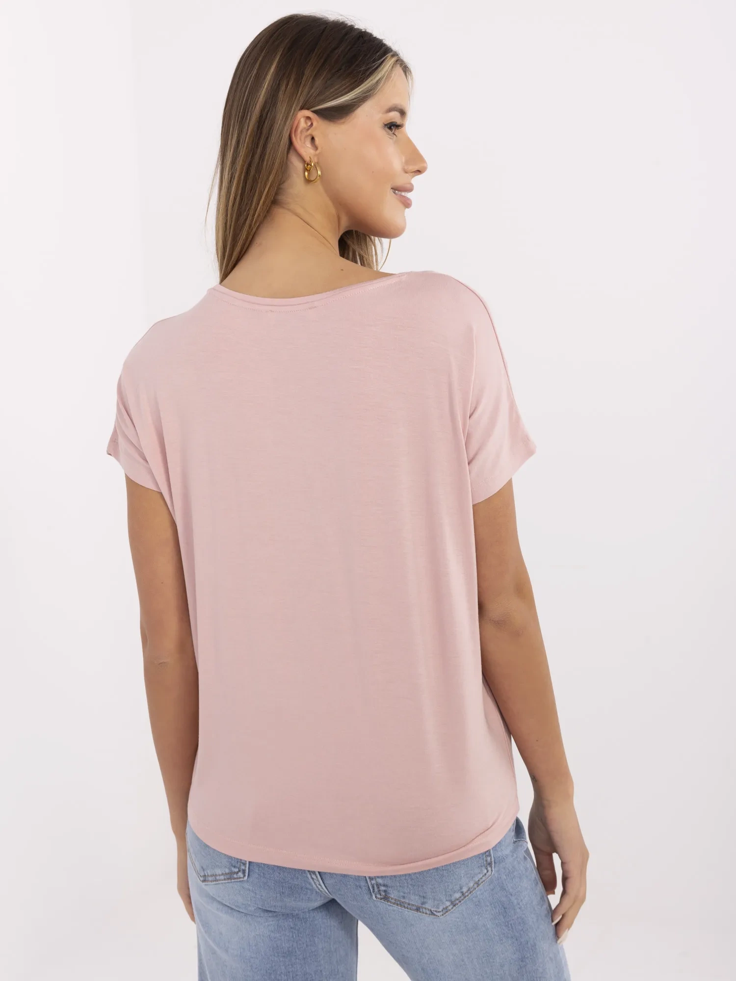 T-shirt-D12100M02737A-light pink