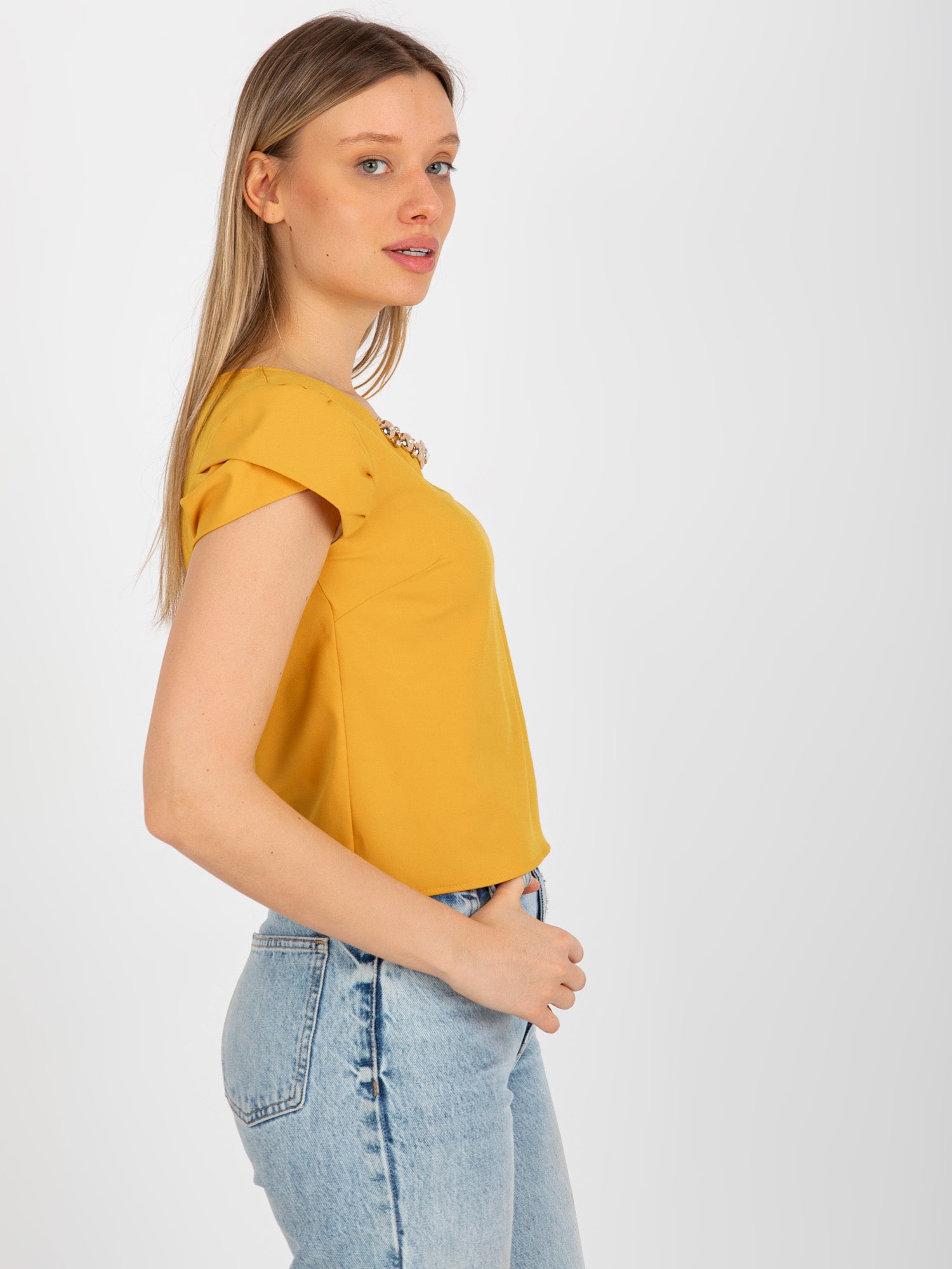 Blouse-LK-BZ-505783-1.42P-dark yellow