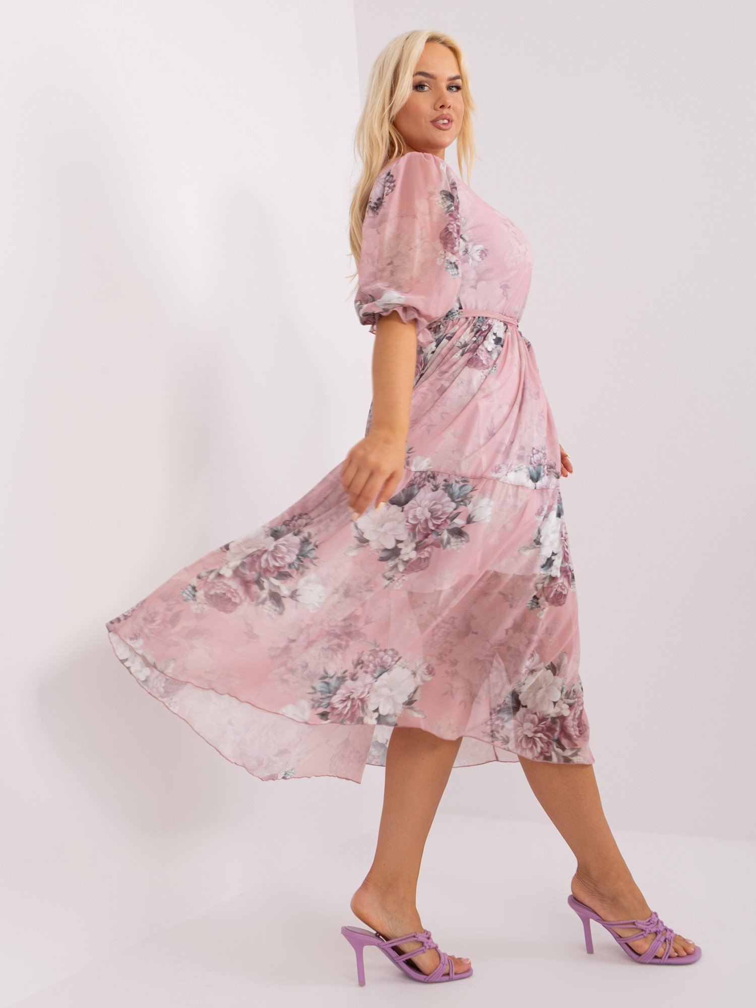 Dress-LK-SK-509344-1.60P-Light Pink