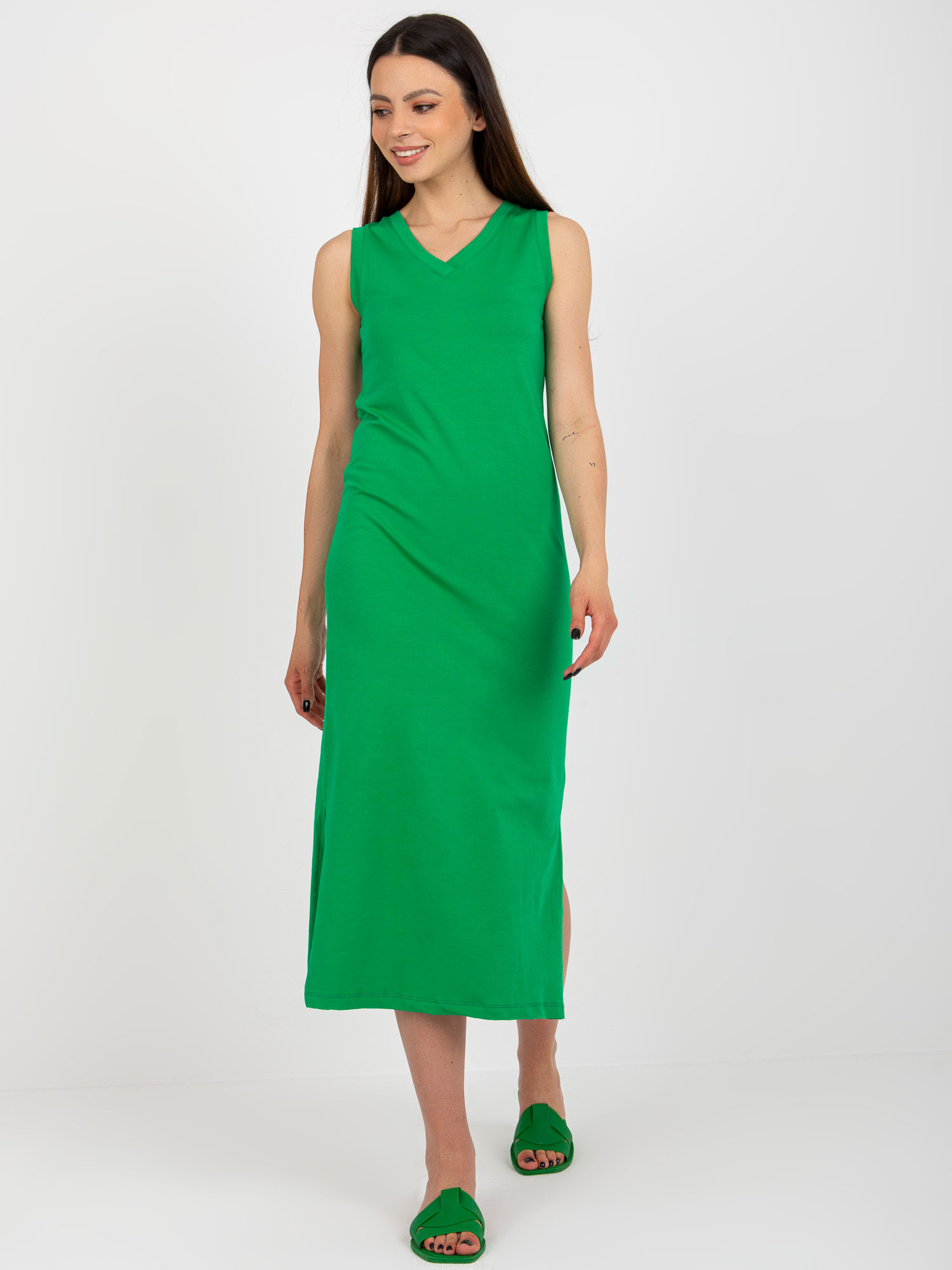 Dress-TW-SK-BL-R1042.02-green