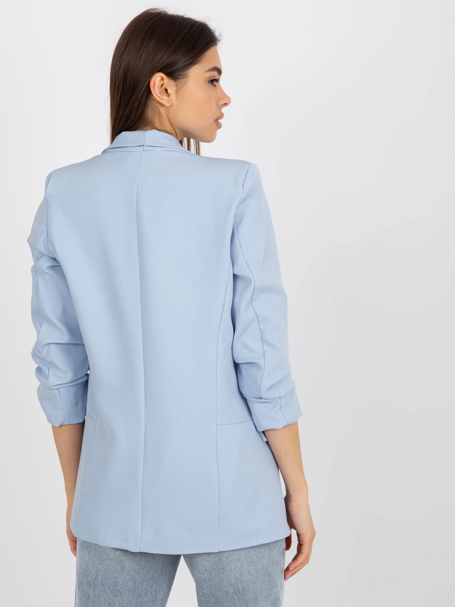 Blazer-DHJ-MA-7684.15P-Light Blue