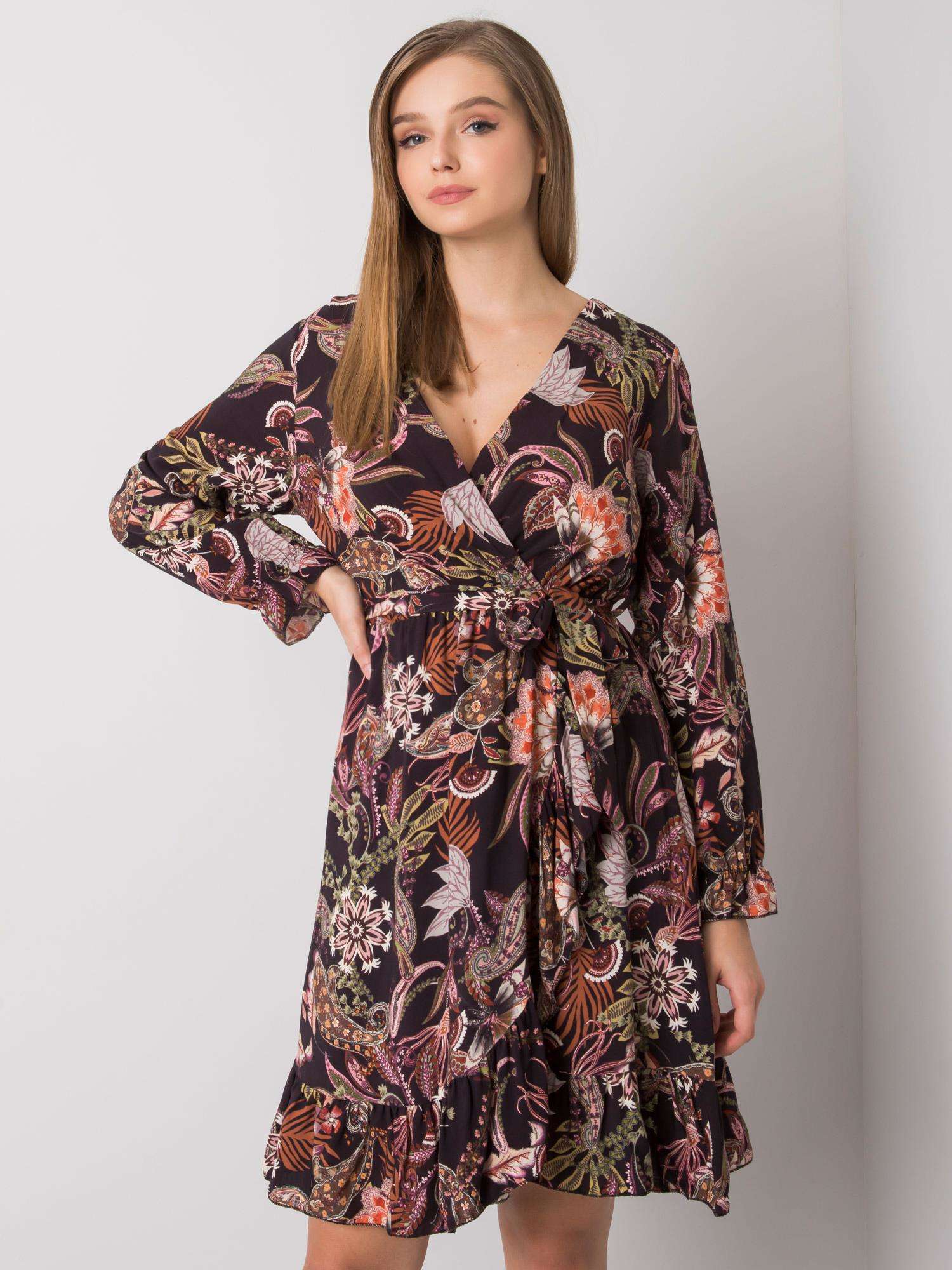 Dress-TW-SK-BI-H2515.38X-black-beige