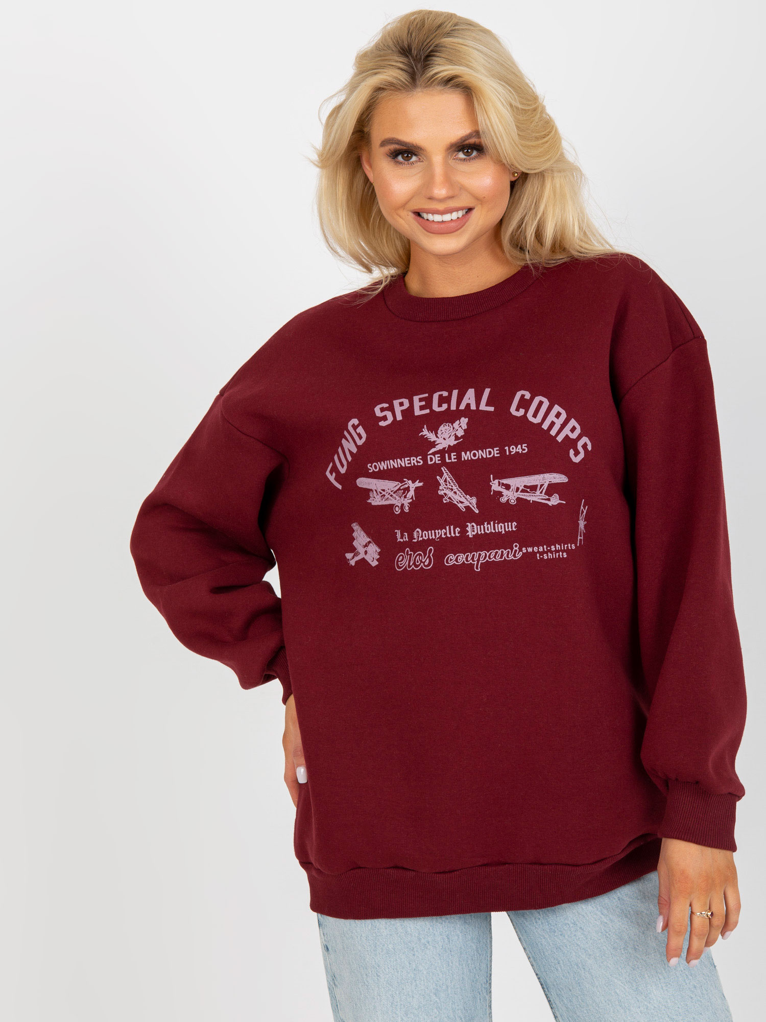Sweatshirt-FA-BL-8138.23-burgundy