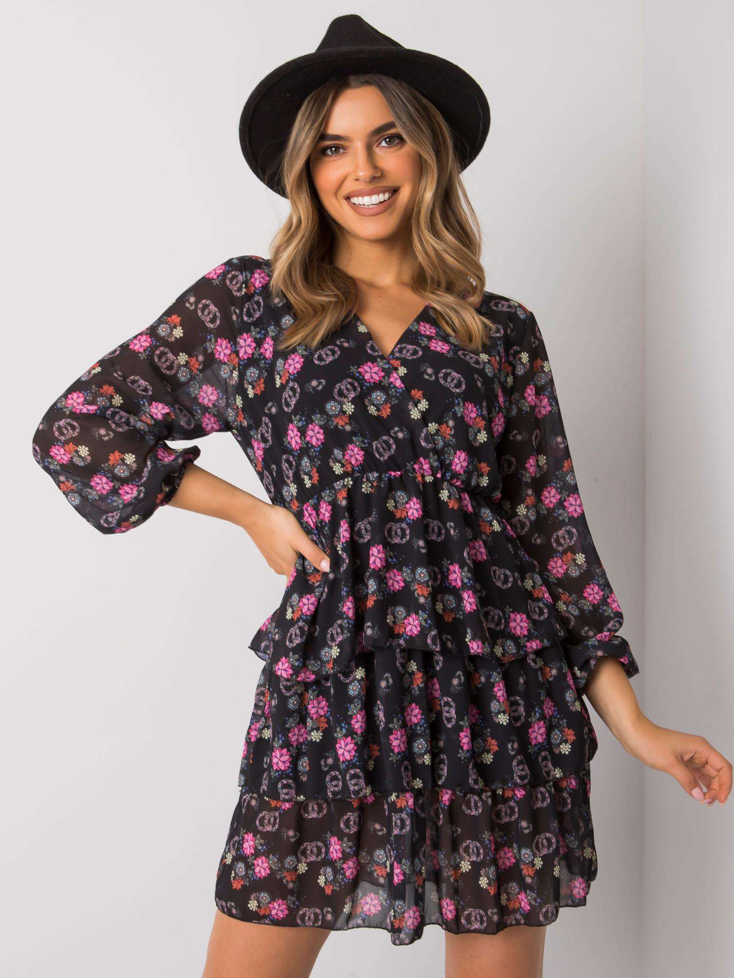 Dress-WN-SK-21049.38X-black-pink