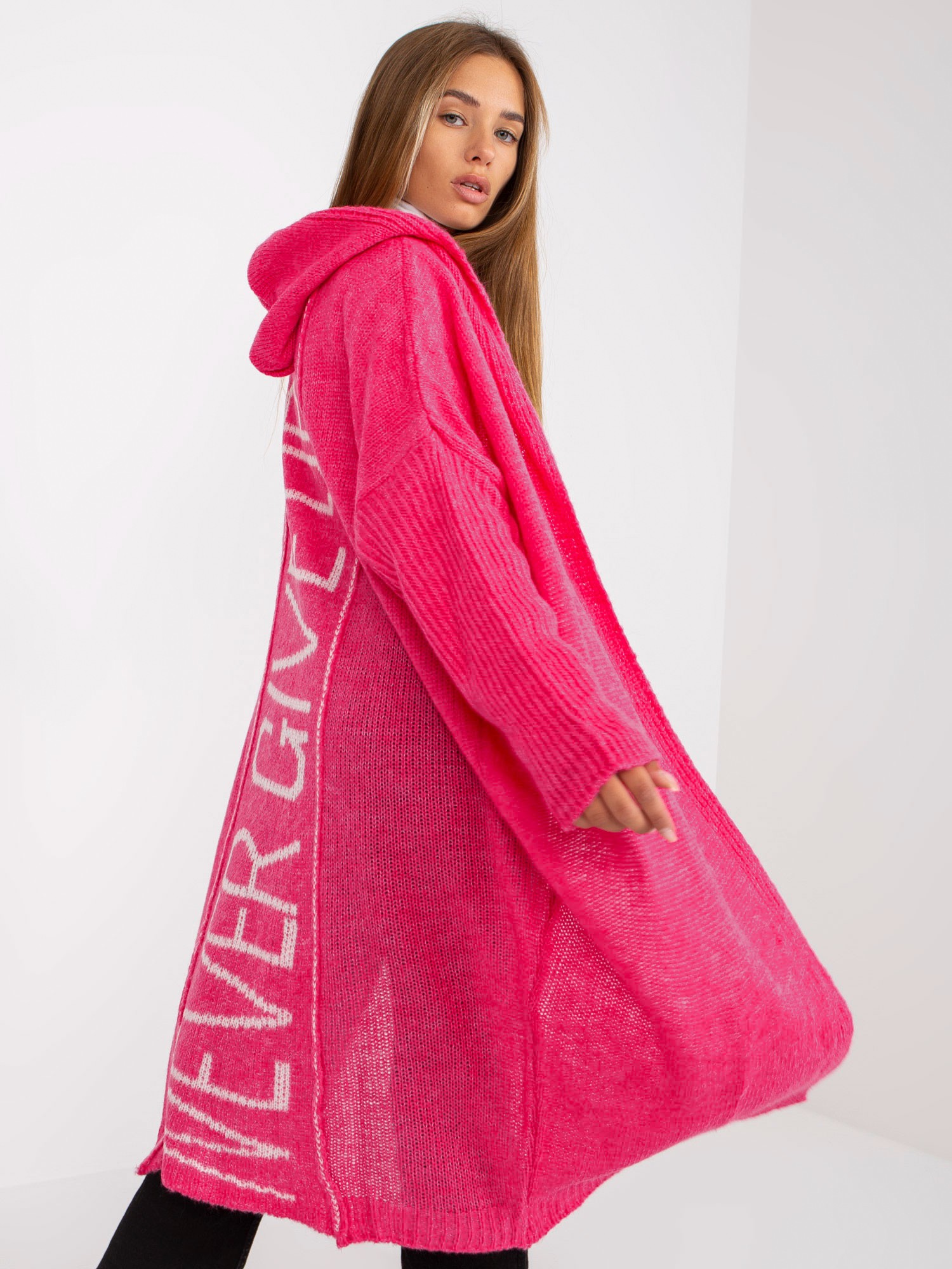 Cardigan-TW-SW-BI-M56.35-fluo pink