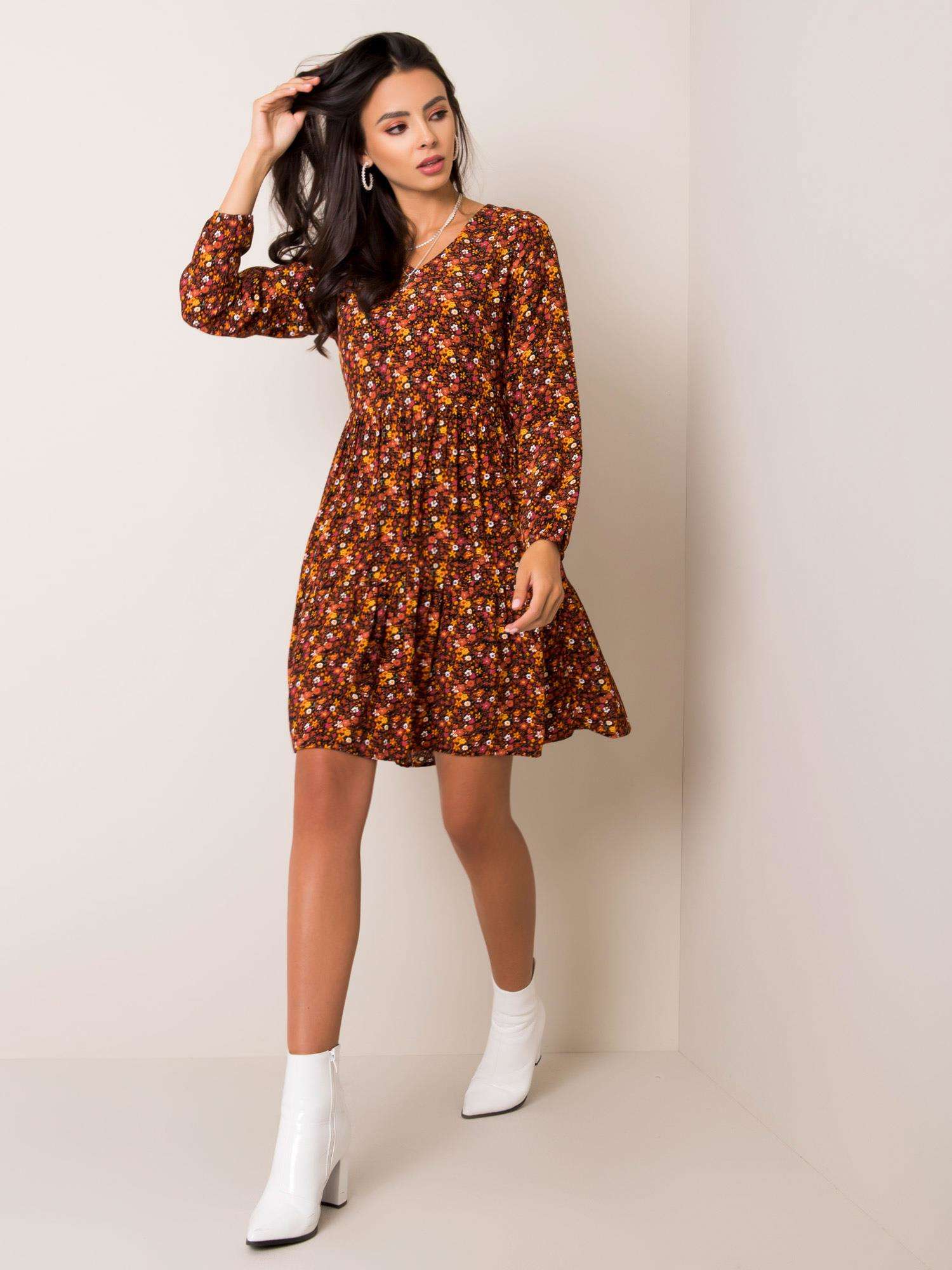 Dress-D70013Z30211-brown