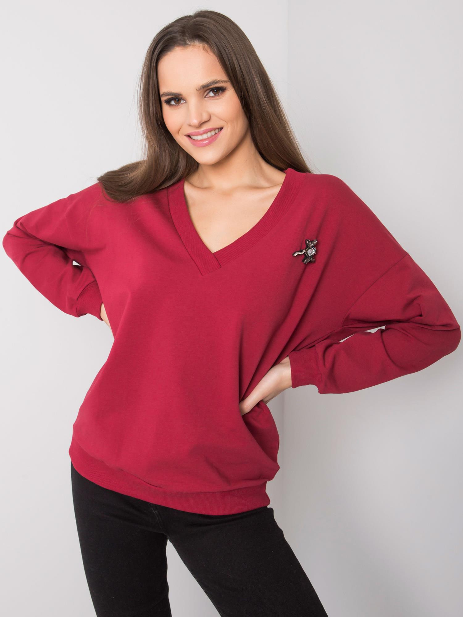 Sweatshirt-RV-BL-7370.78P-burgundy