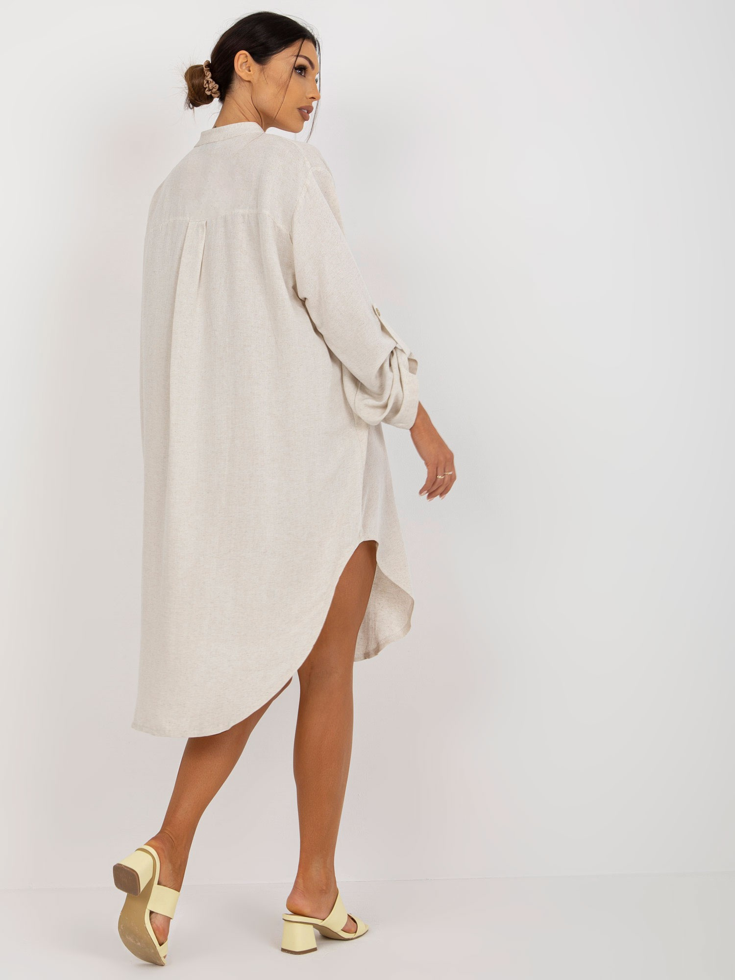 Dress-TW-SK-BE-199D.85P-light beige