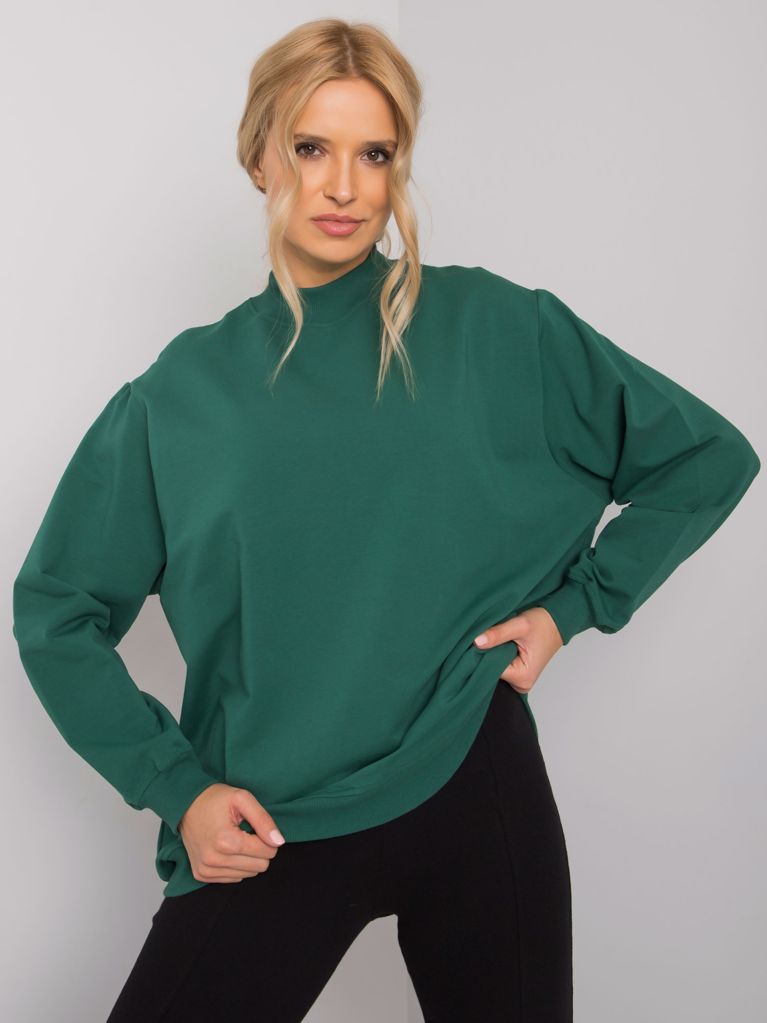 Sweatshirt-RV-BL-5185.90P-dark green