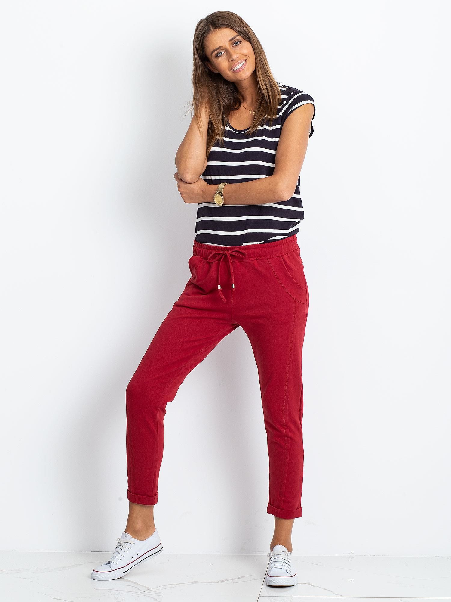 Sweatpants-RV-DR-3589.06X-burgundy