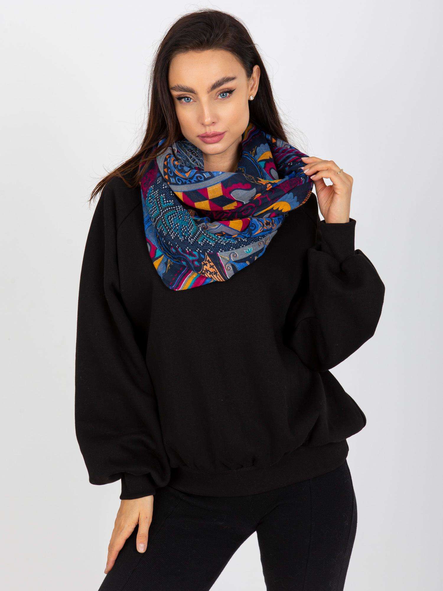 Scarf-AT-KM-ENEC-A9.91-navy blue