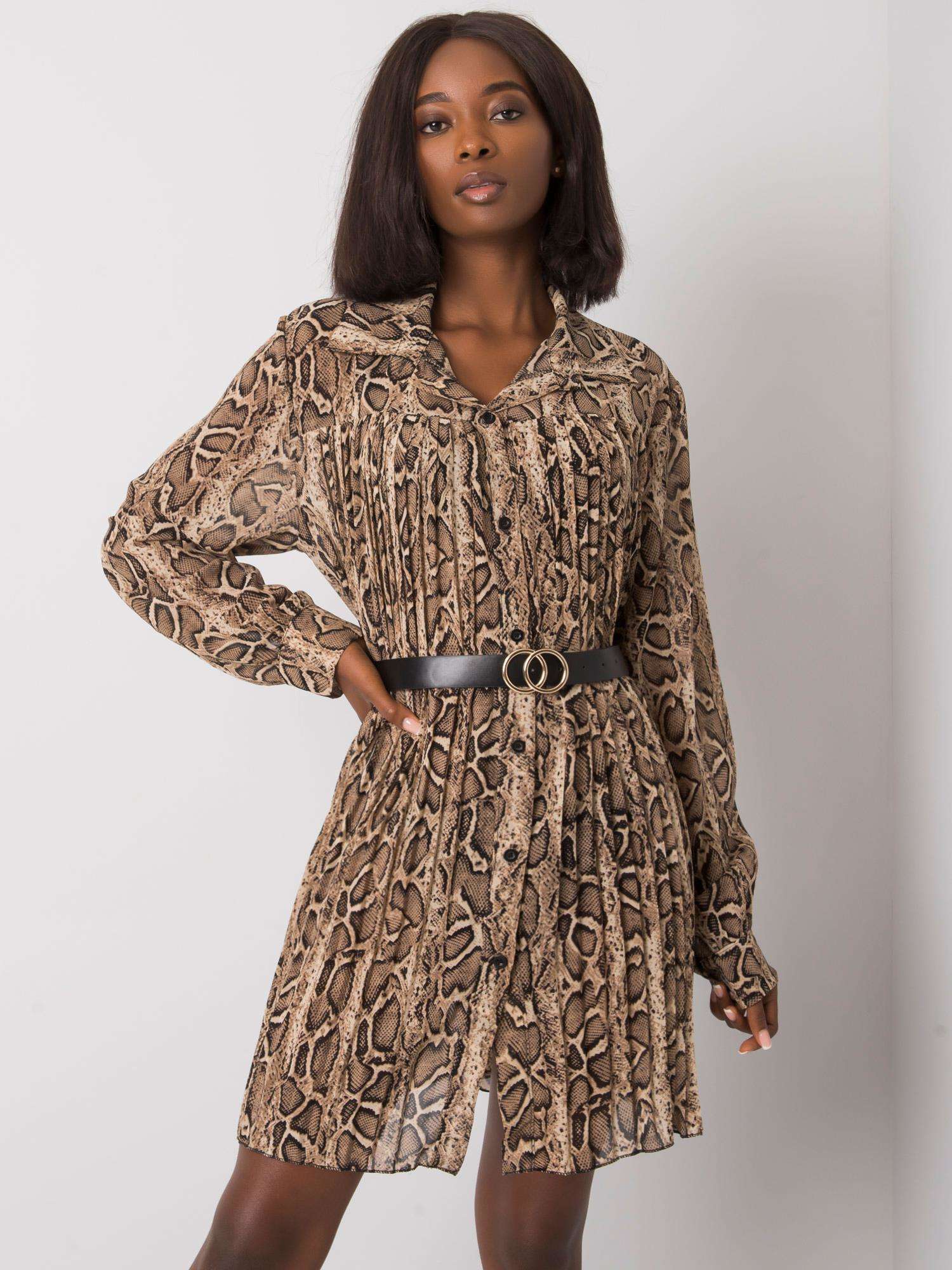 Dress-DHJ-SK-13875-2.12P-black-beige