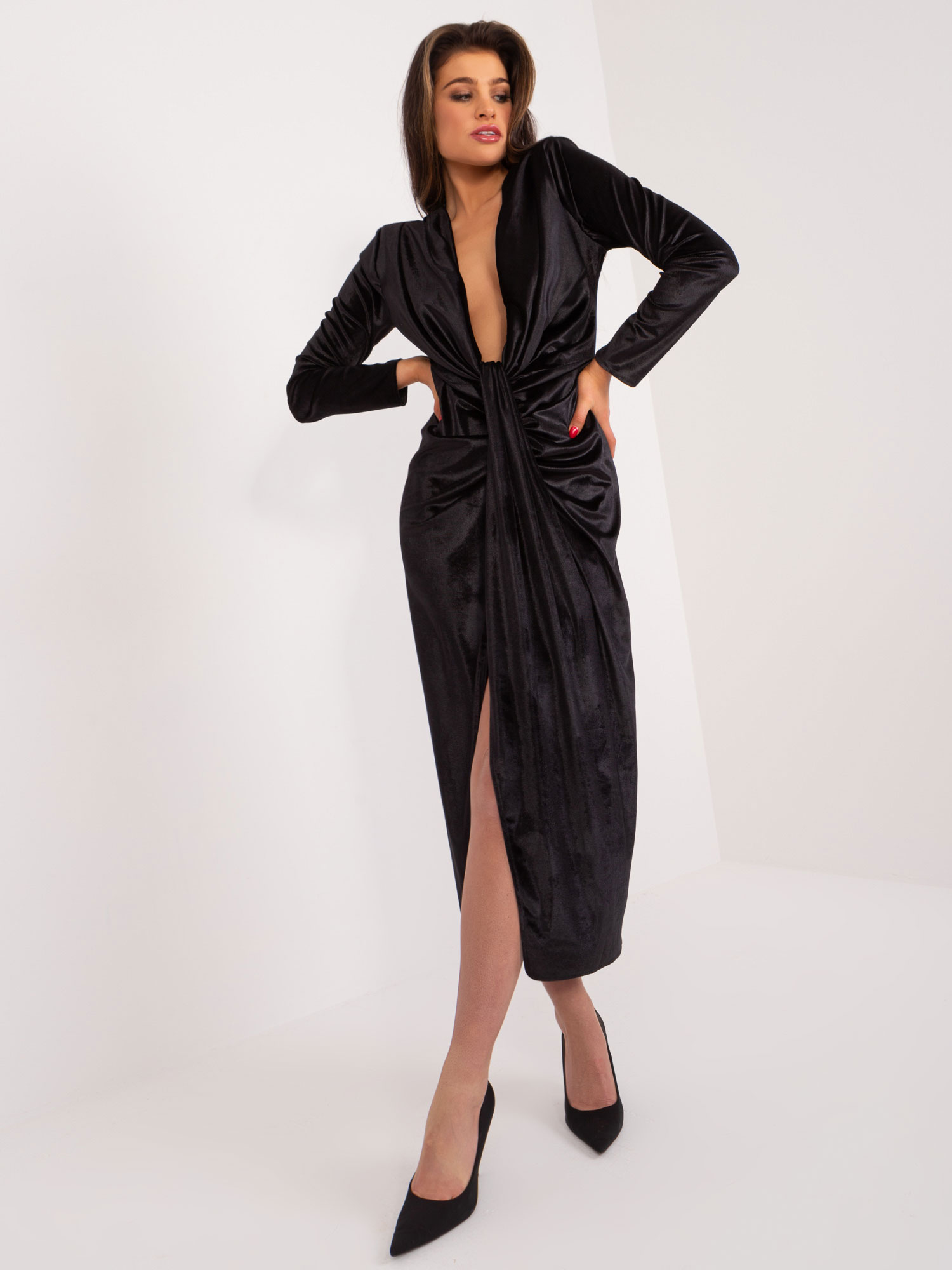 Dress-LK-SK-509552.16X-black