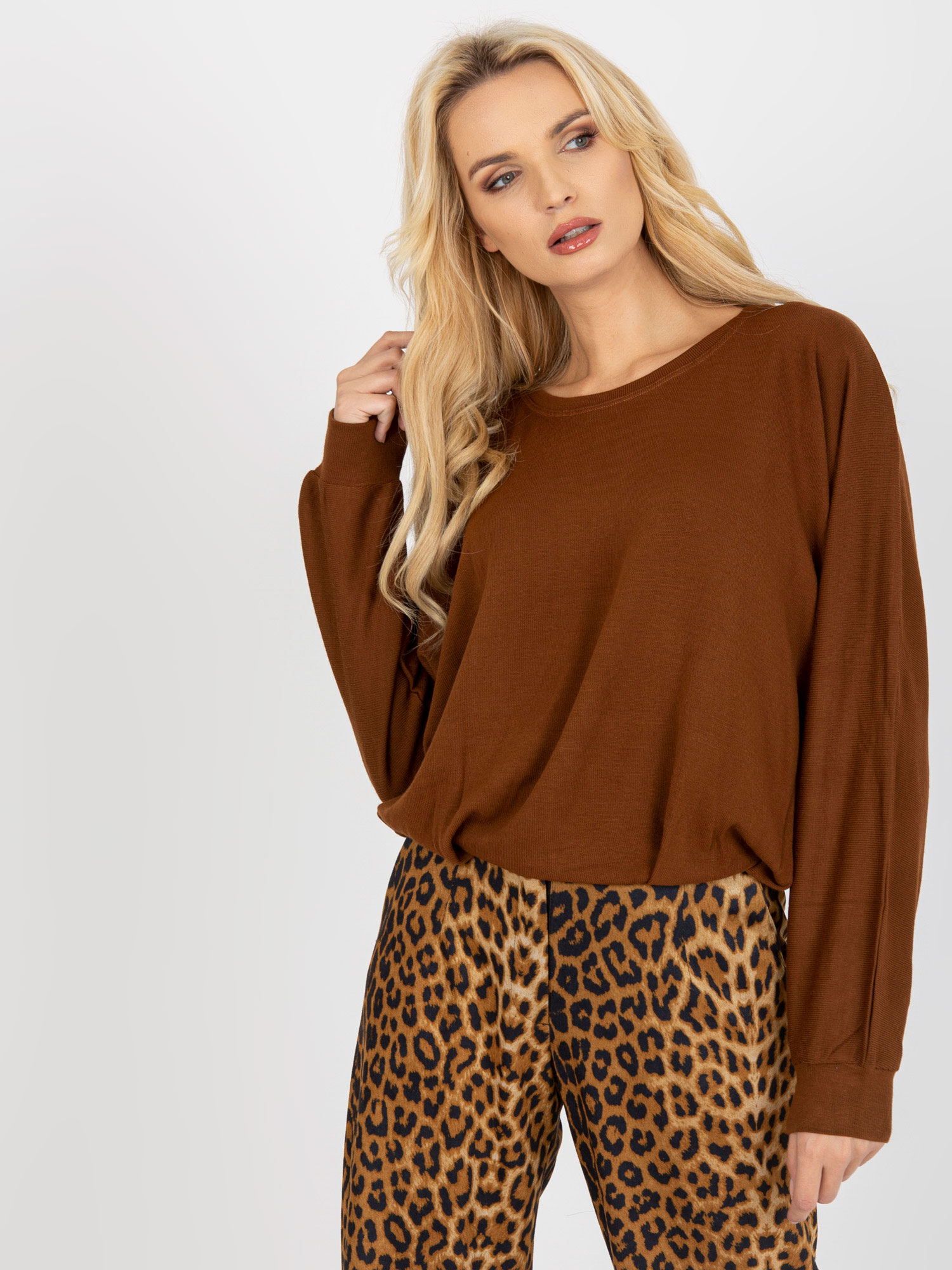 Blouse-TW-BZ-BE-M327.29-brown