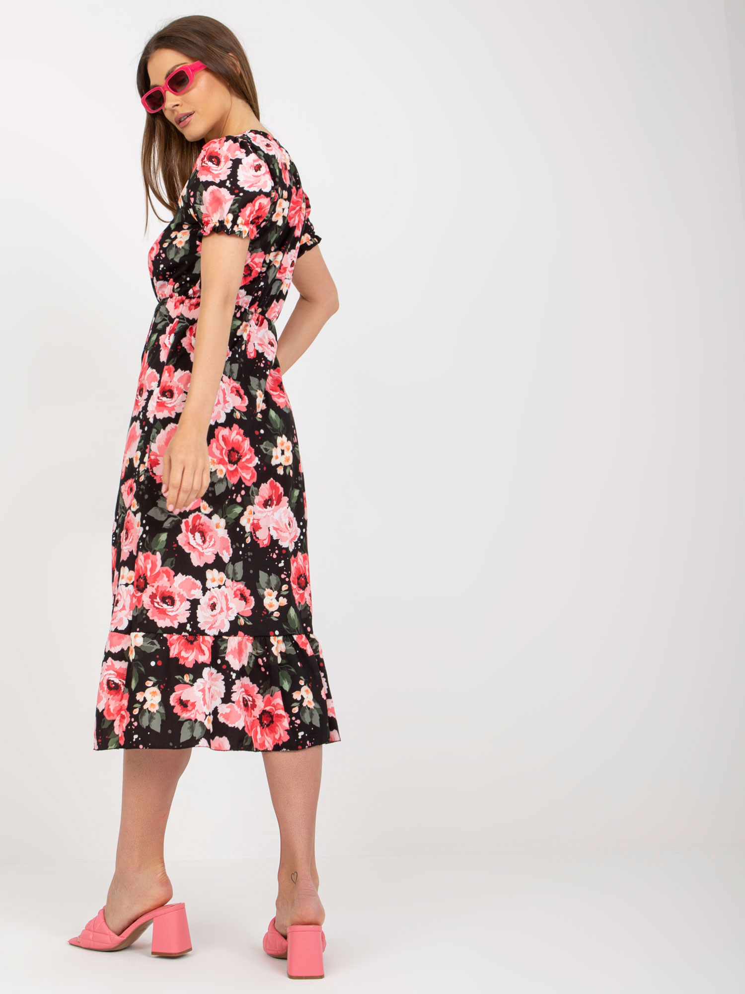 Dress-DHJ-SK-7006.48-black-red