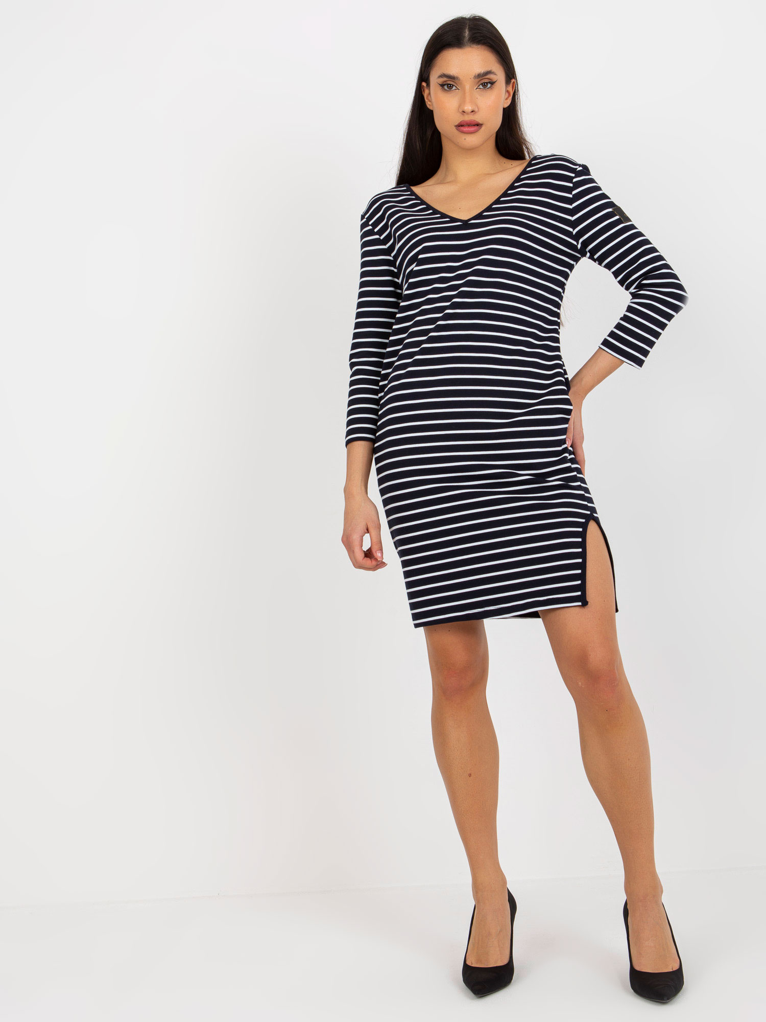 Dress-TW-SK-BL-1010.74-navy blue