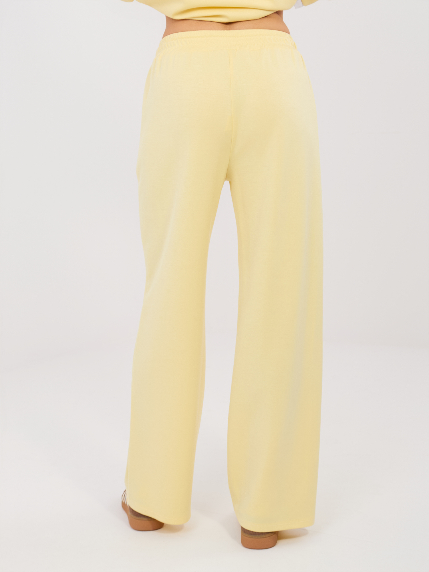 Жълти спортни панталони RUE PARIS