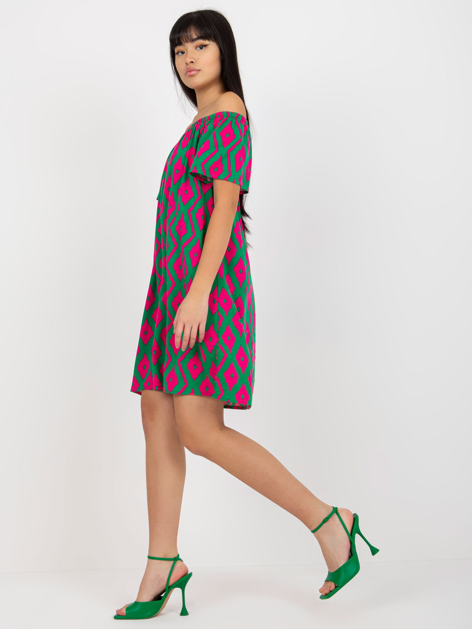 Dress-D73771R30145J-green