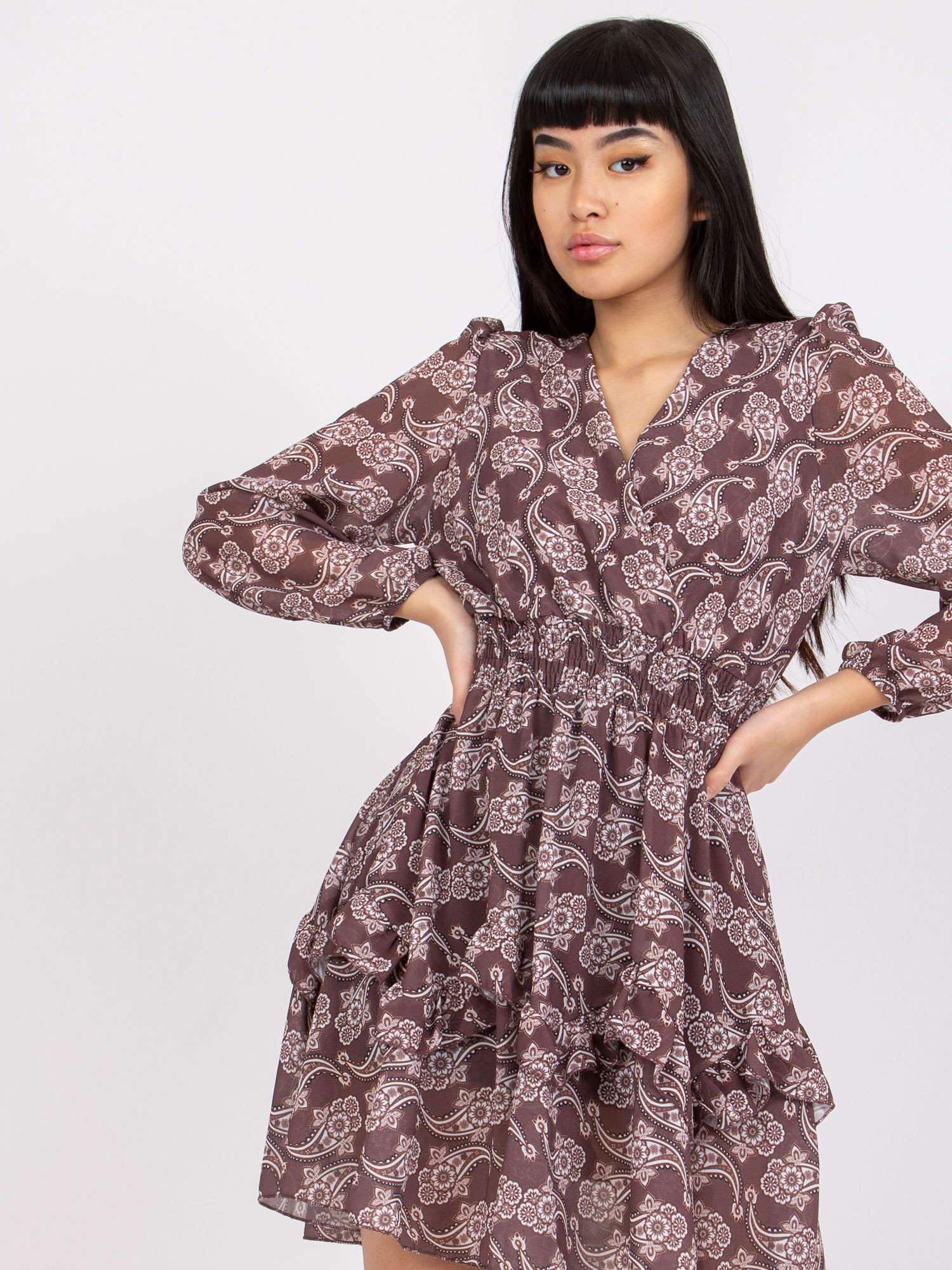 Dress-TW-SK-BI-0928-3.48-brown