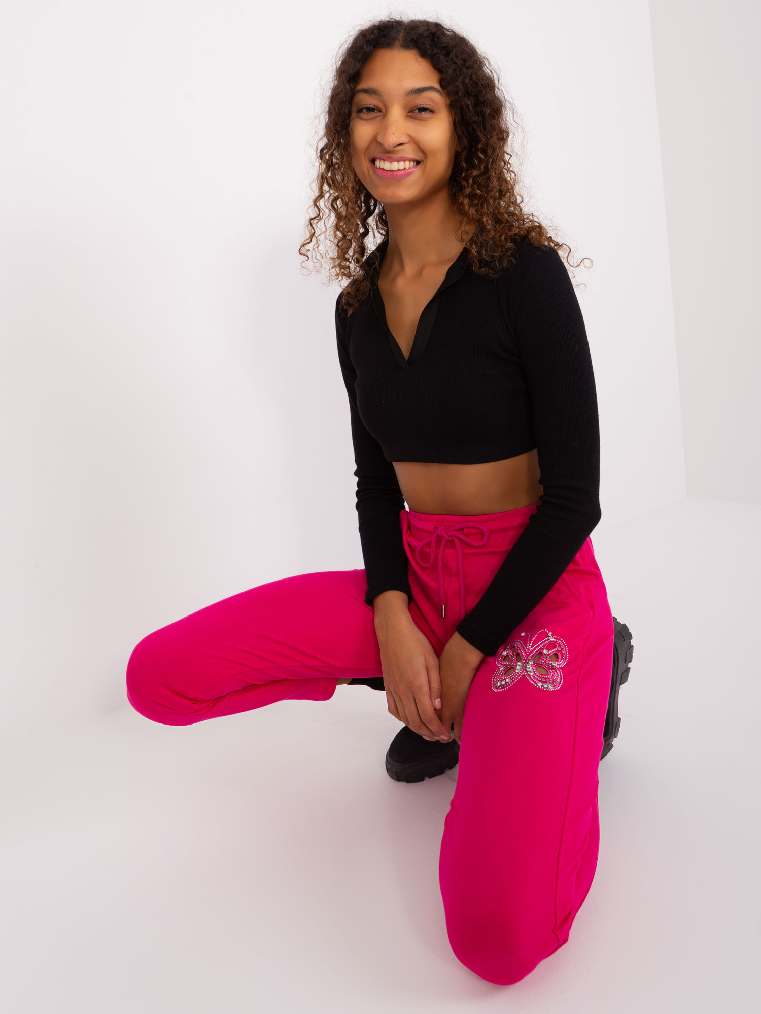 Sweatpants-RV-DR-8835.10-fuchsia