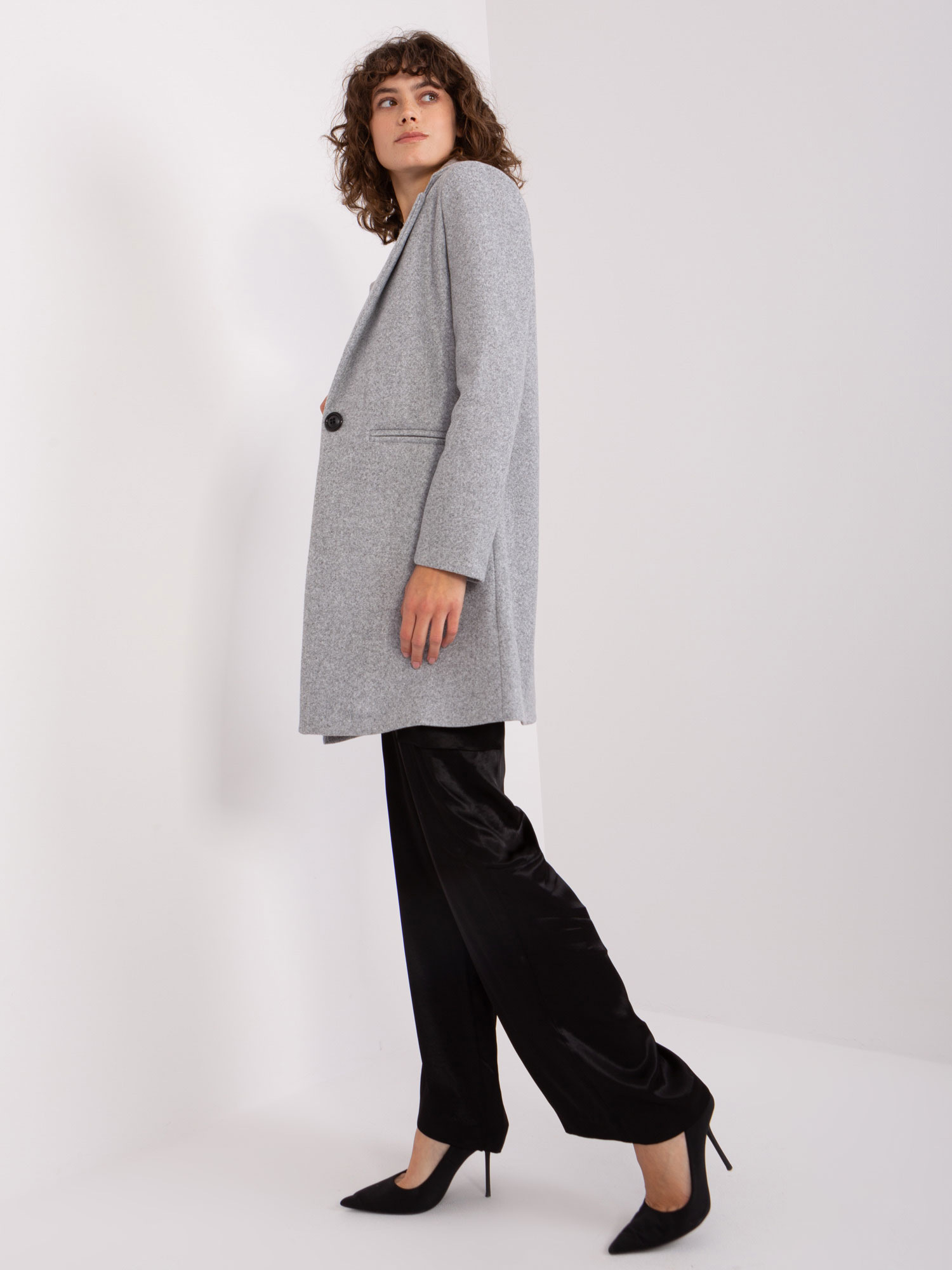 Coat TW-PL-BI-23314.00P-grey