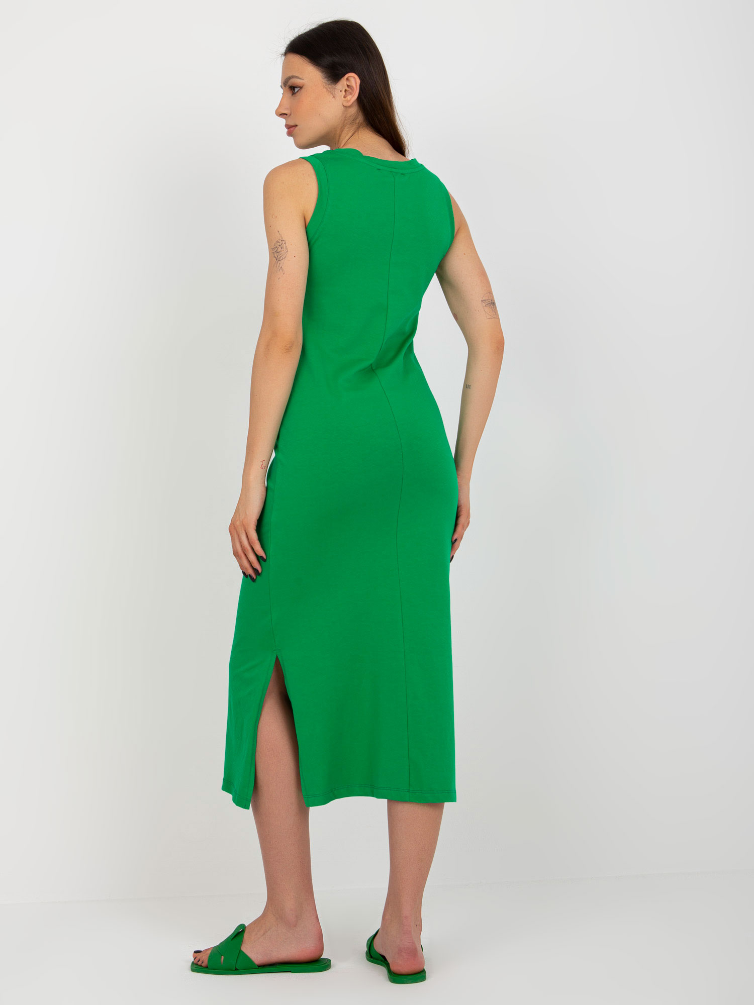 Dress-TW-SK-BL-R1042.02-green