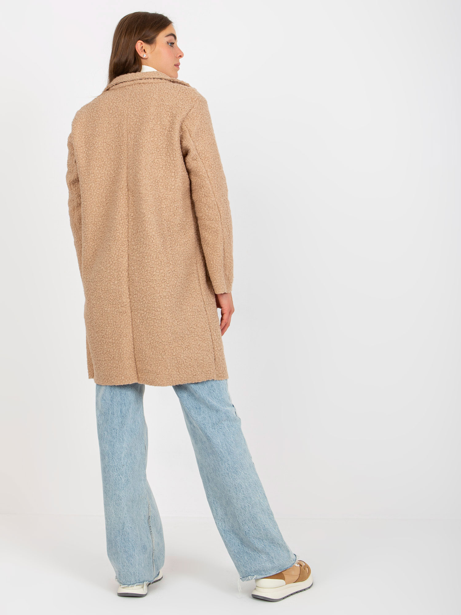 Coat TW-PL-BI-7372.18-beige