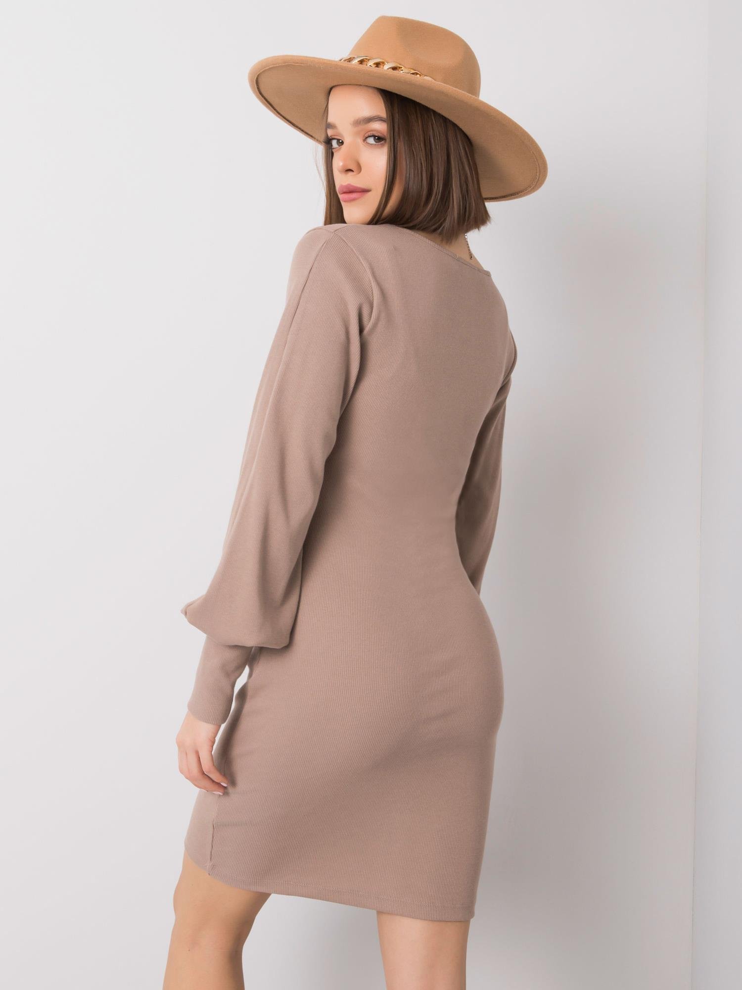 Dress-RV-SK-6269.44P-dark beige