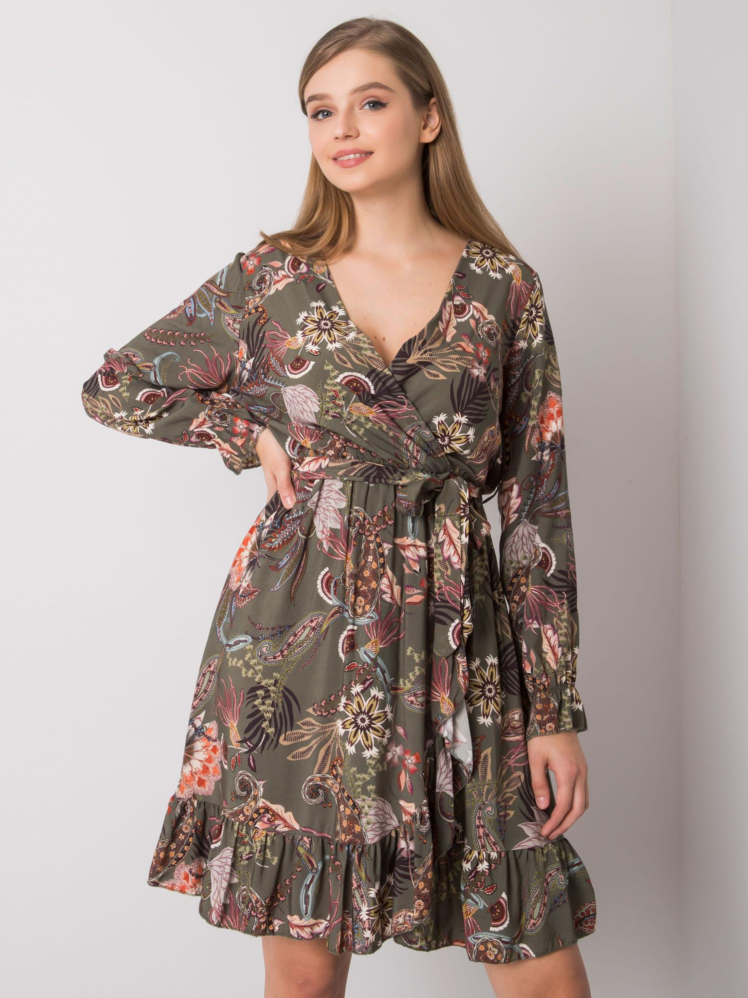 Dress-TW-SK-BI-H2515.38X-khaki