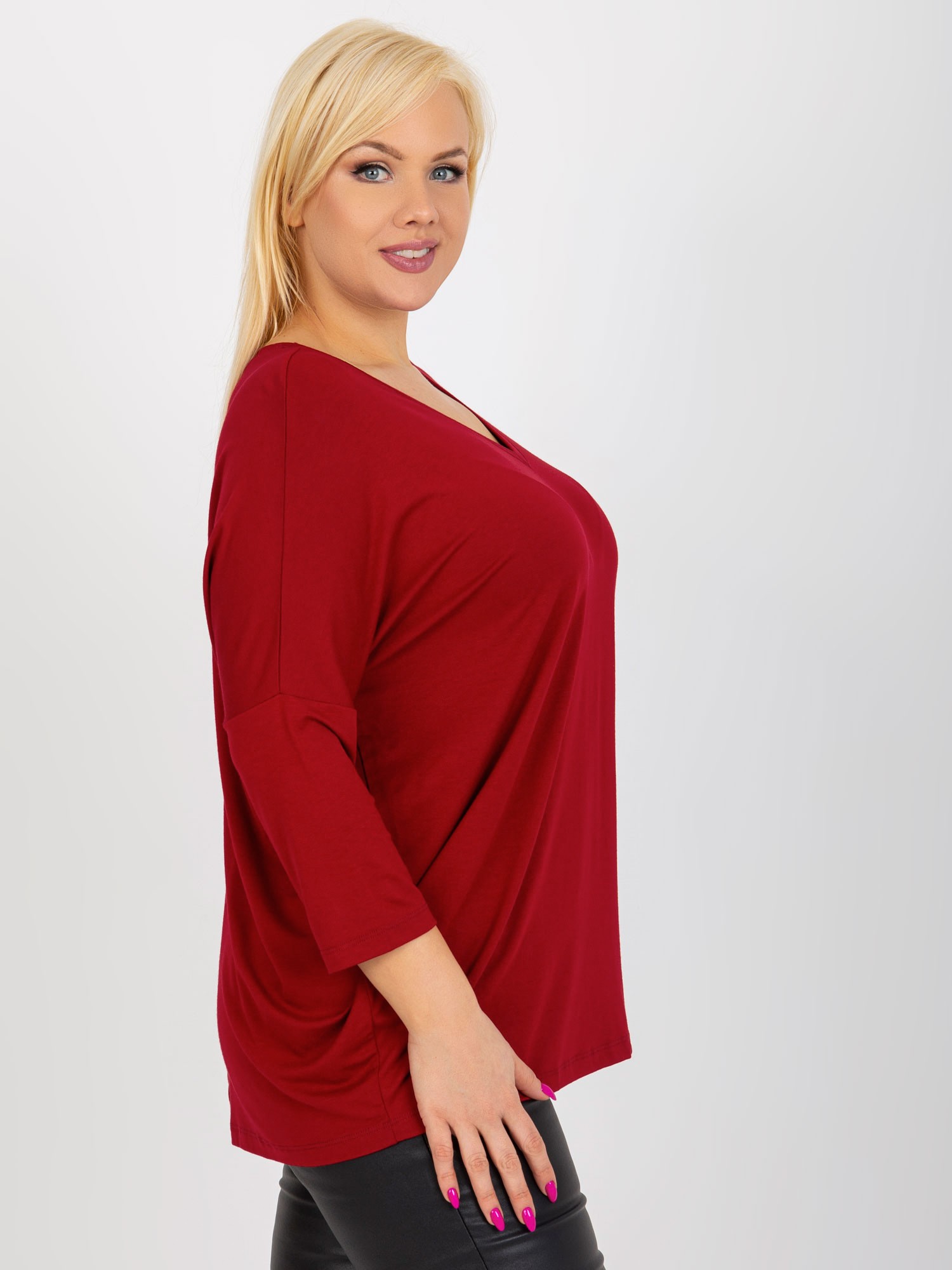 Blouse-RV-BZ-5745.18-burgundy