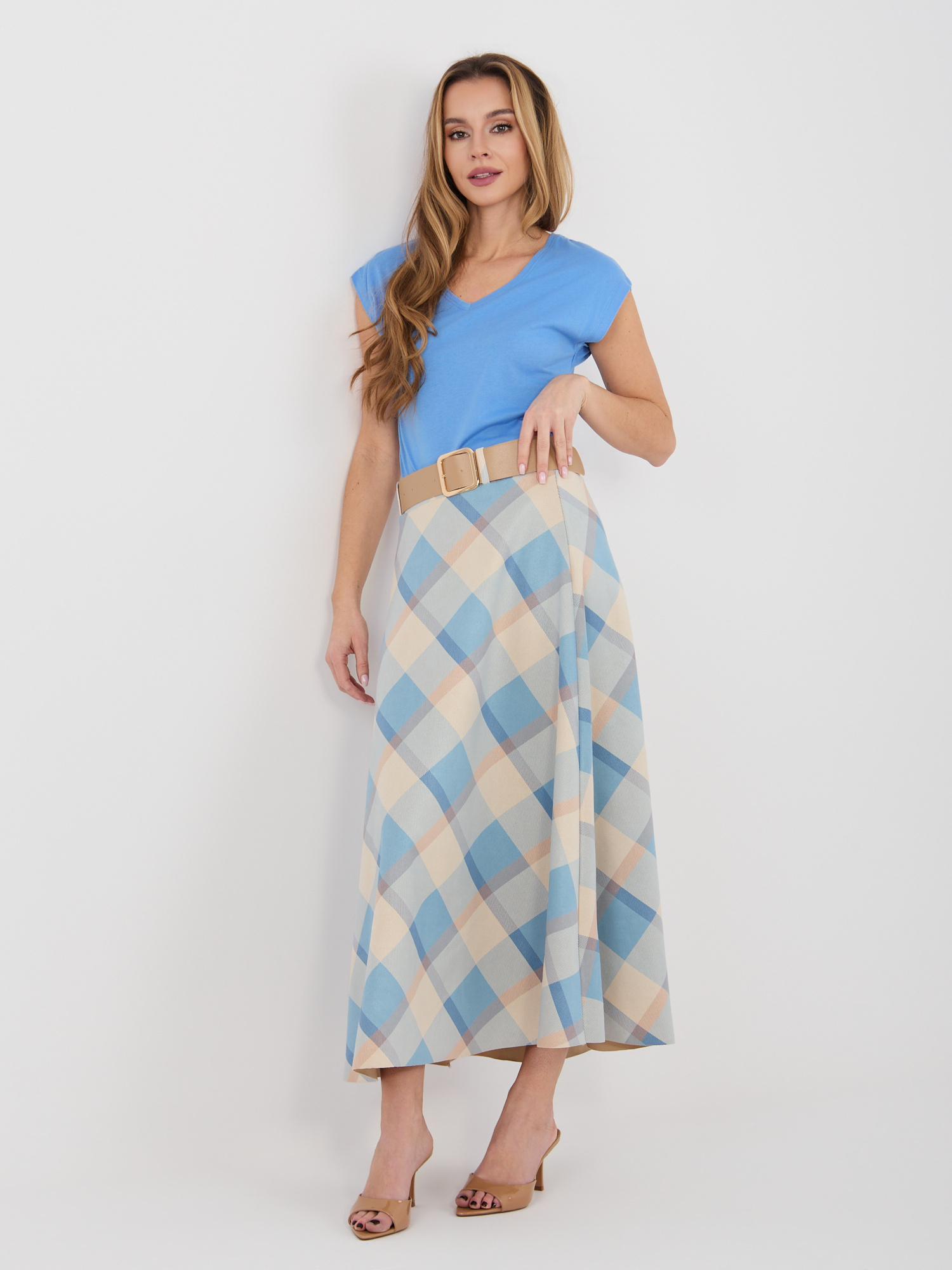 Синя дамска тениска SUBLEVEL