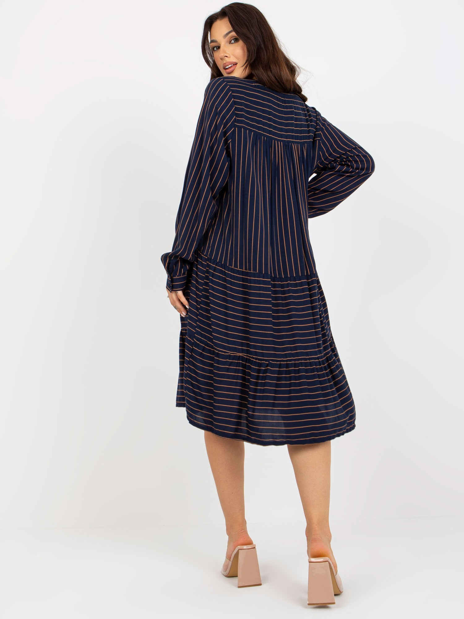 Dress-D73771M30361A2-navy blue