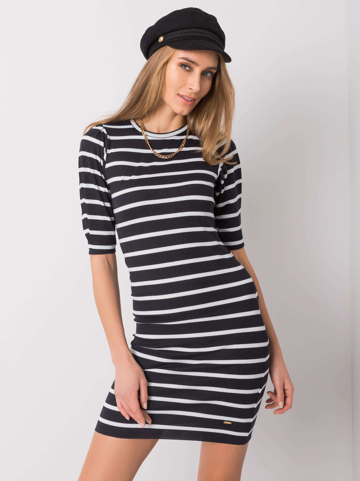 Dress-TW-SK-G-091.40-black-white