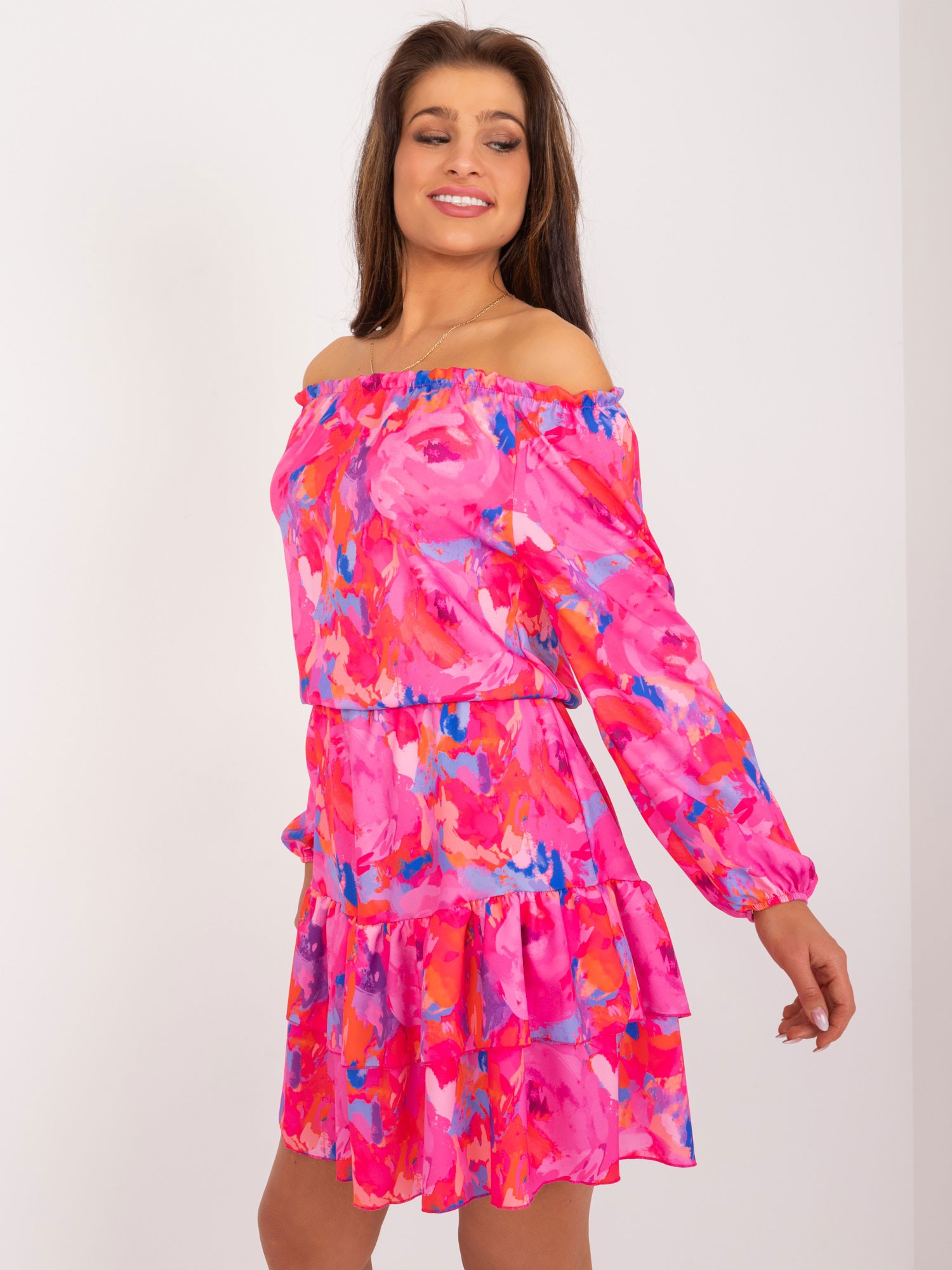 Dress-WN-SK-8282.32-dark pink